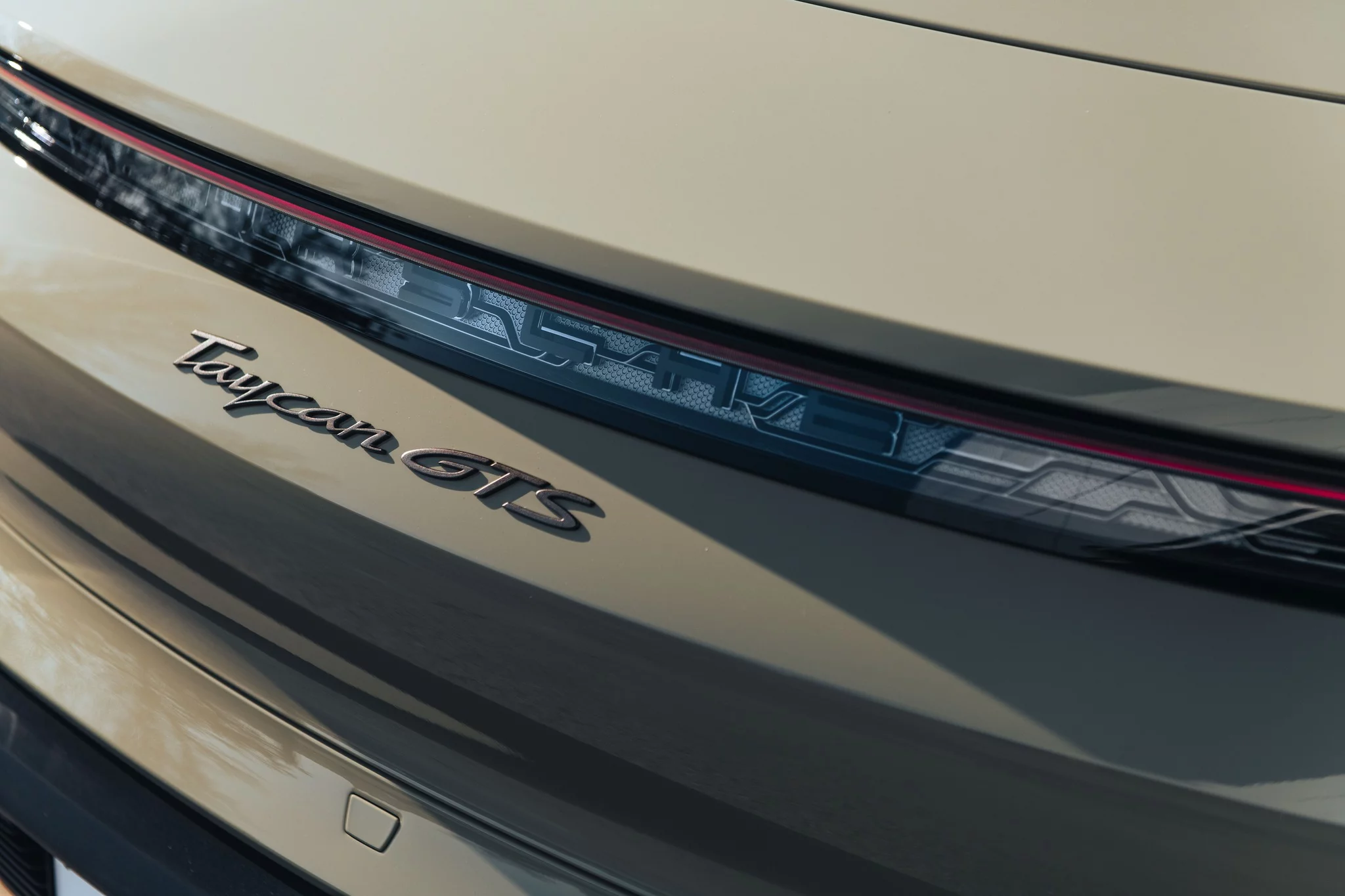 Stone Grey Porsche Taycan