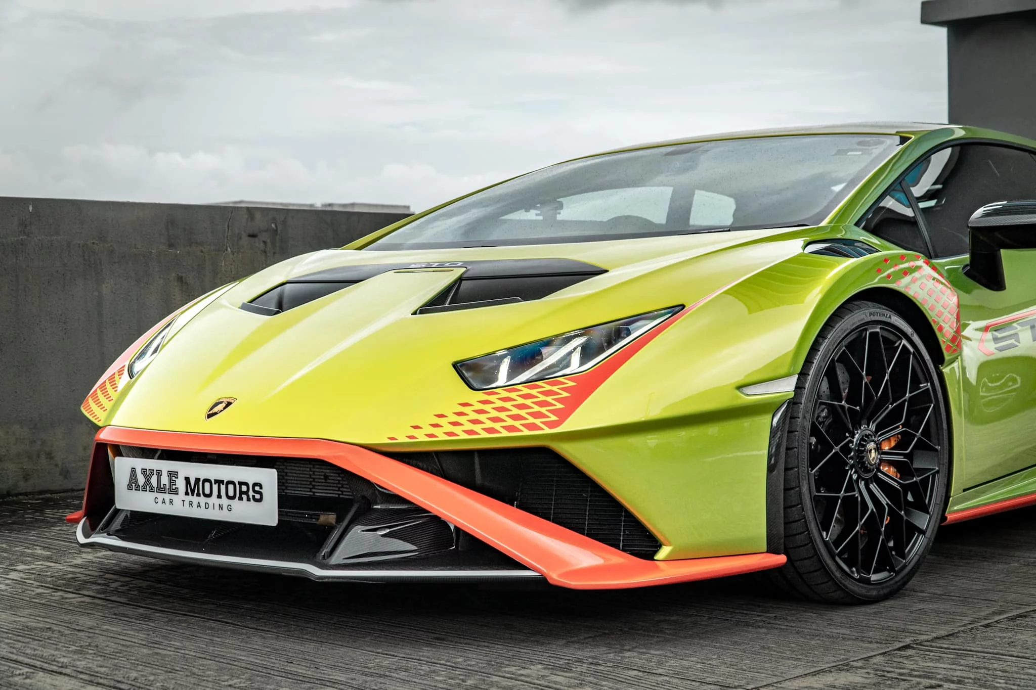 Verde Citrea Lamborghini Huracán