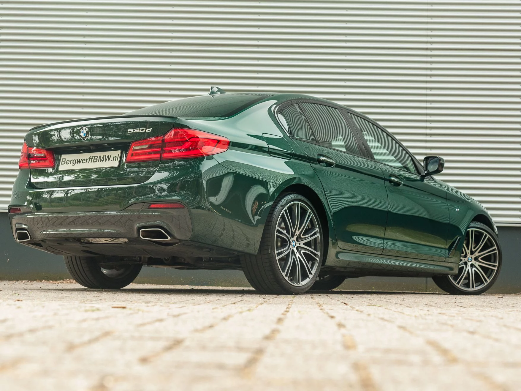 British Racing Green BMW 5 Series
