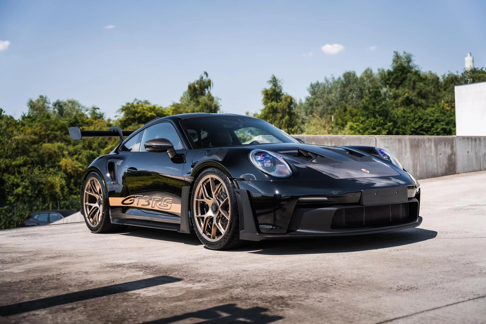 Black Porsche 911 GT3 RS