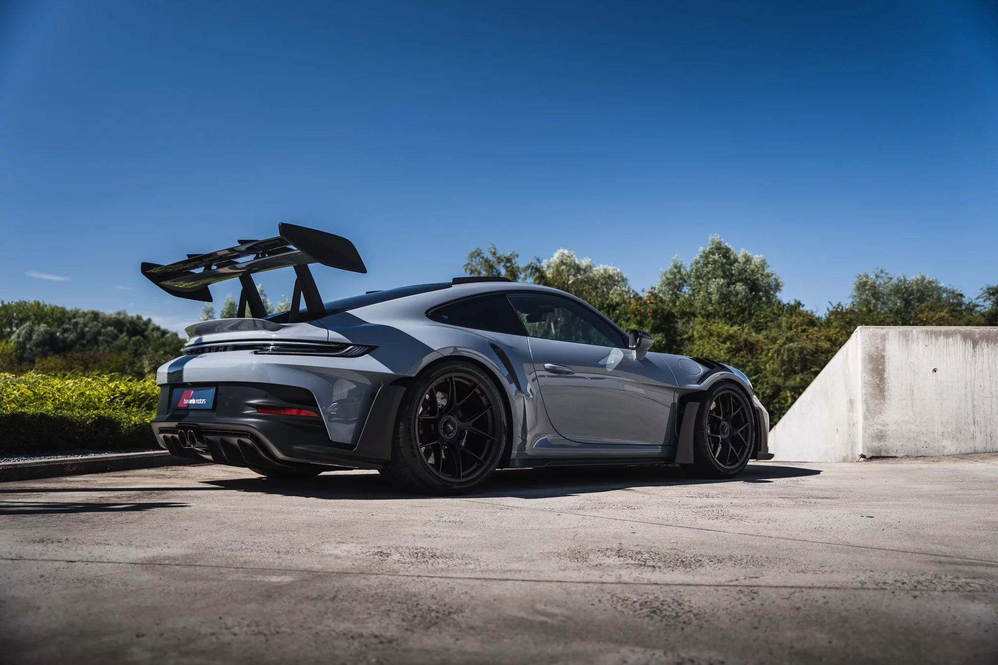 Arctic Grey Porsche 911 GT3 RS