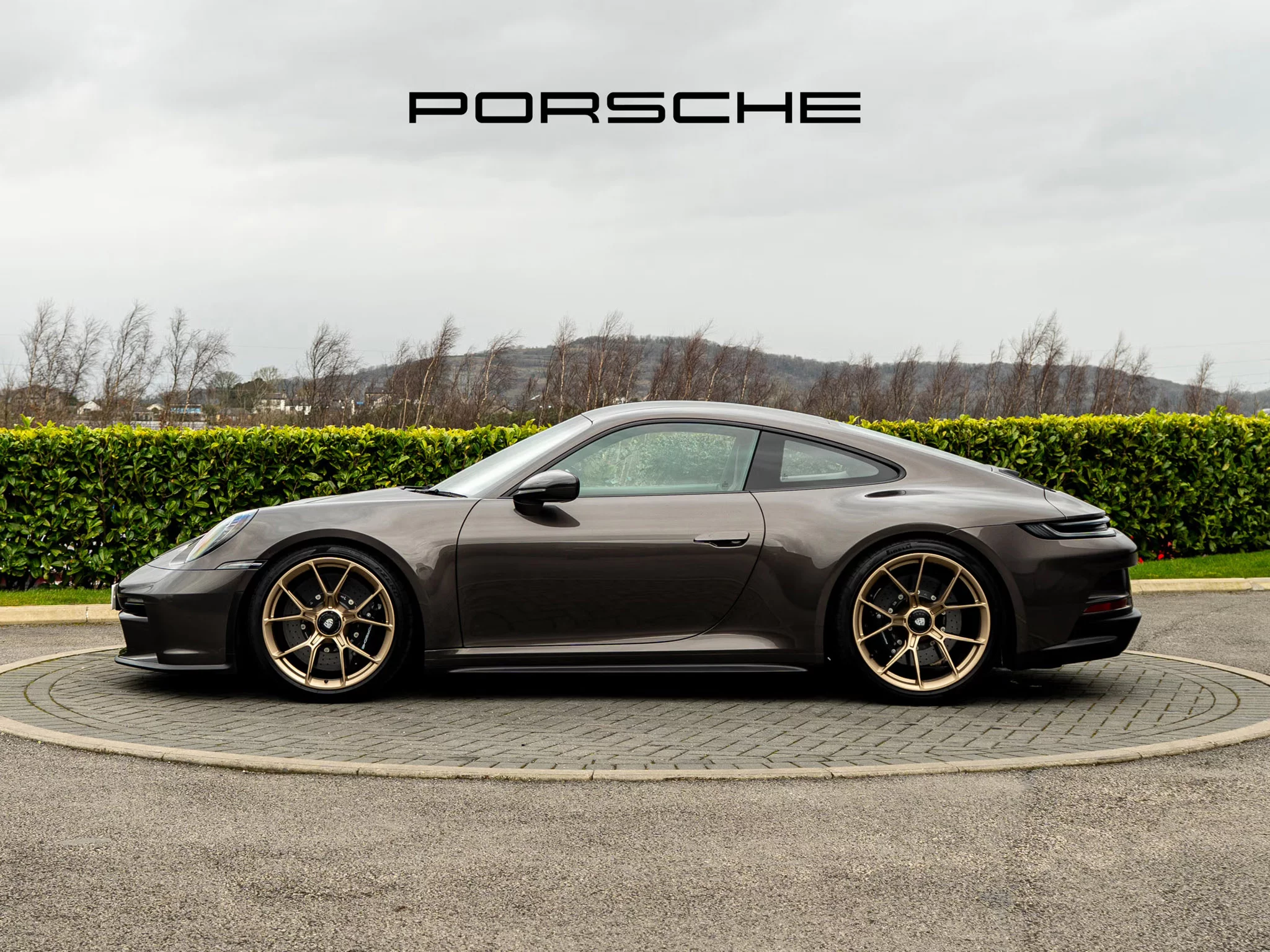 Anthracite Brown Metallic Porsche 911 GT3