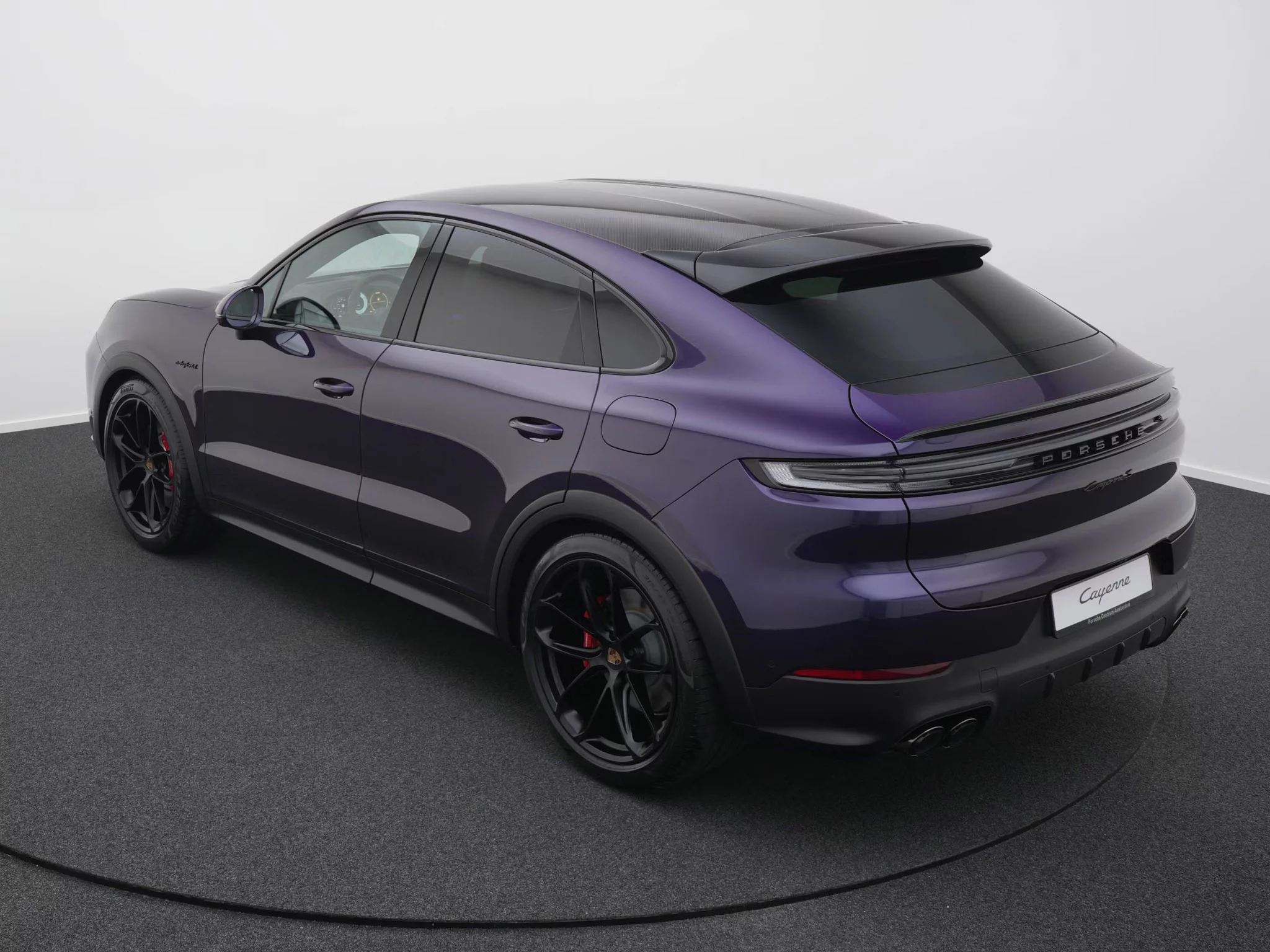 Velvet Purple Porsche Cayenne