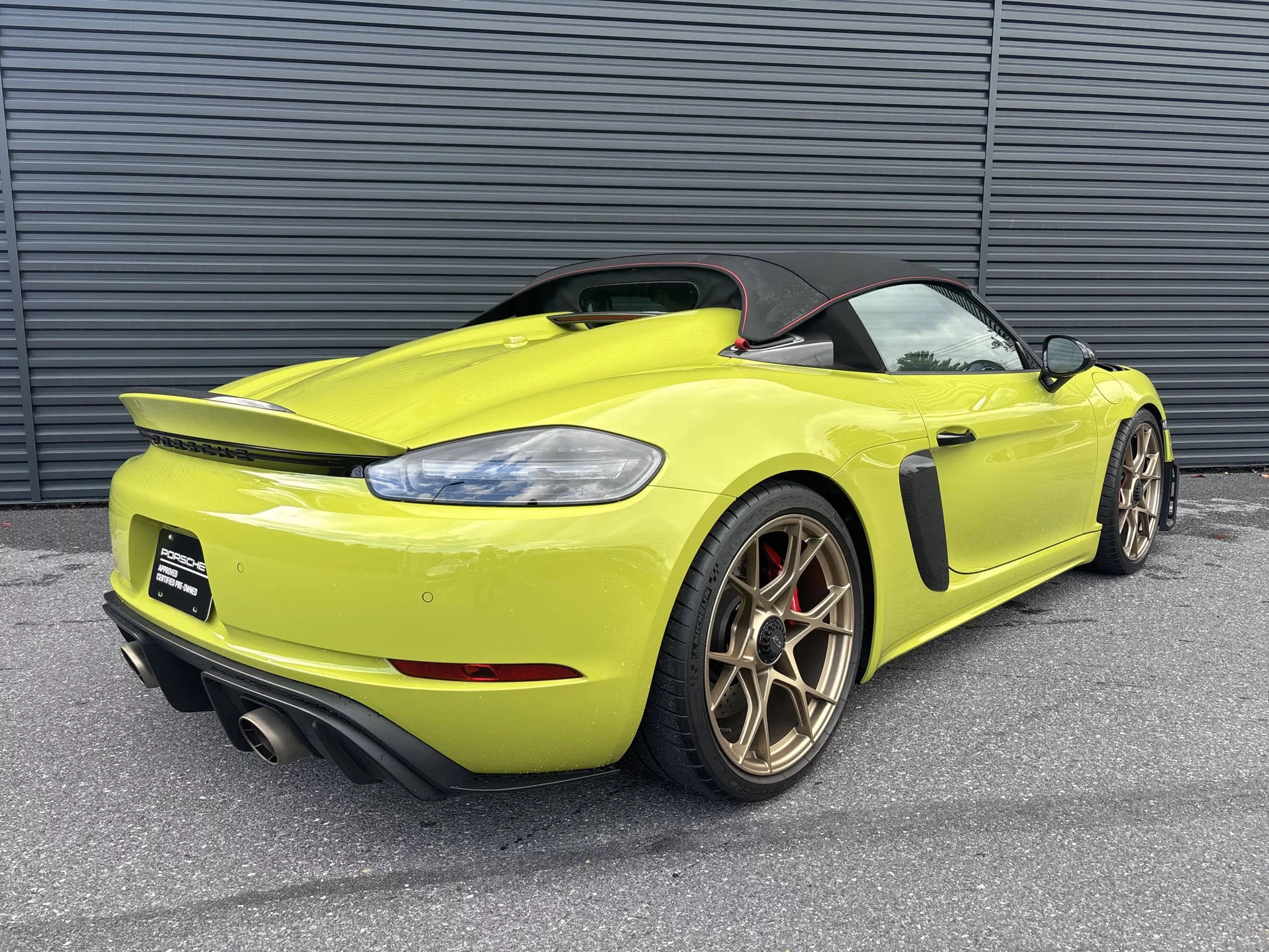 Linden Green Porsche 718 Spyder RS