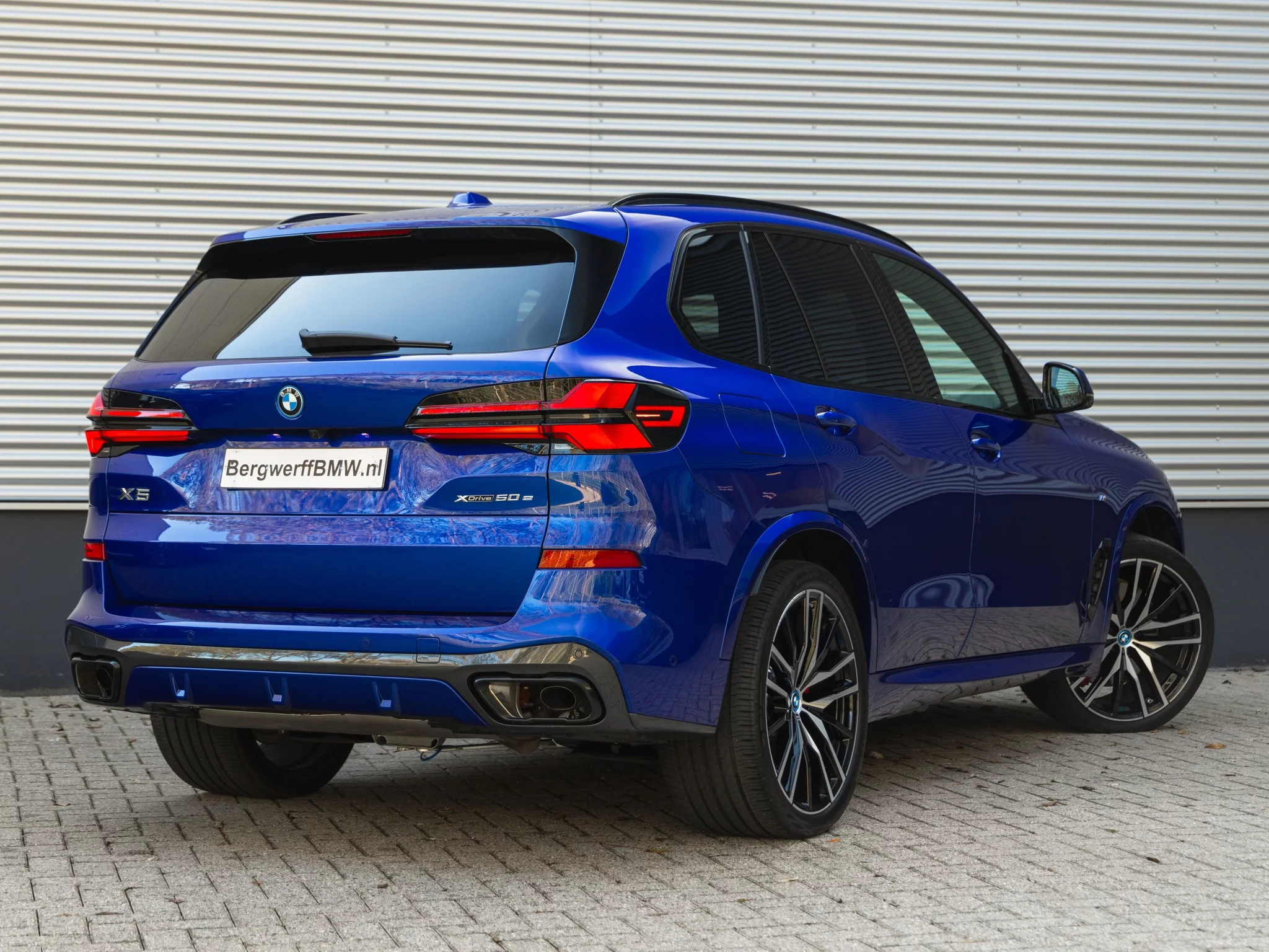 San Marino Blue BMW X5