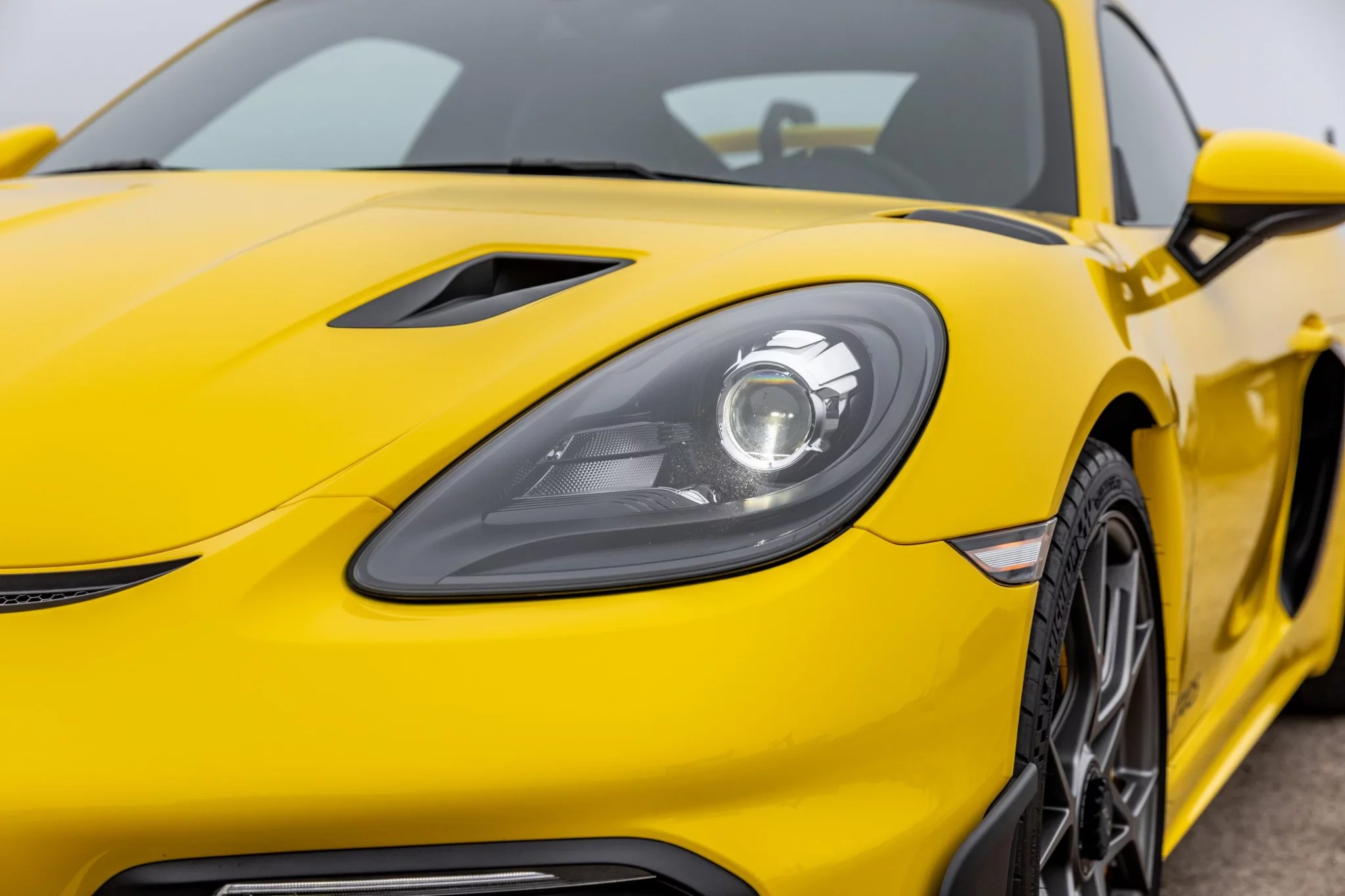 Racing Yellow Porsche 718 Cayman GT4 RS