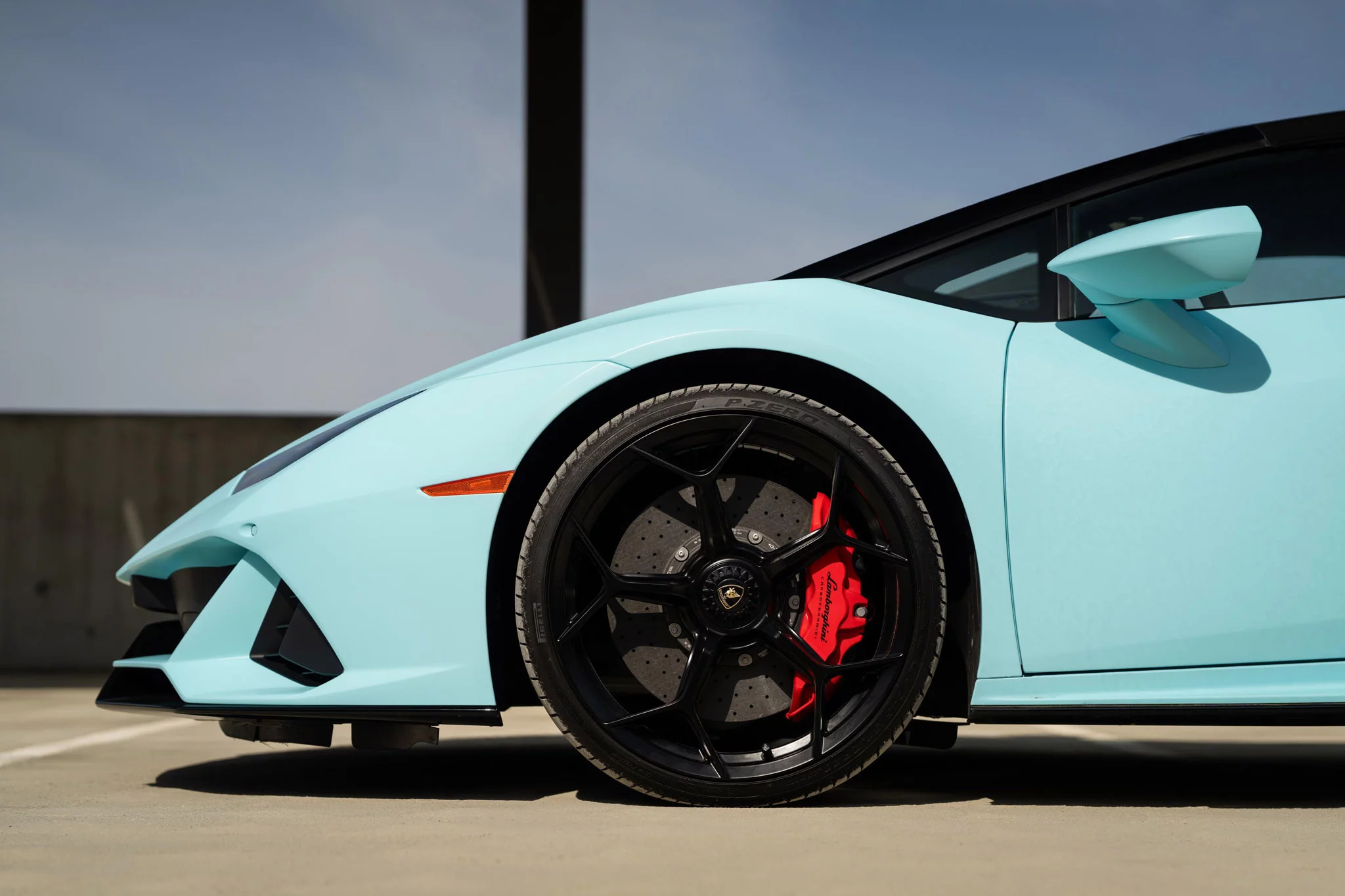 Celeste Fedra Lamborghini Huracán