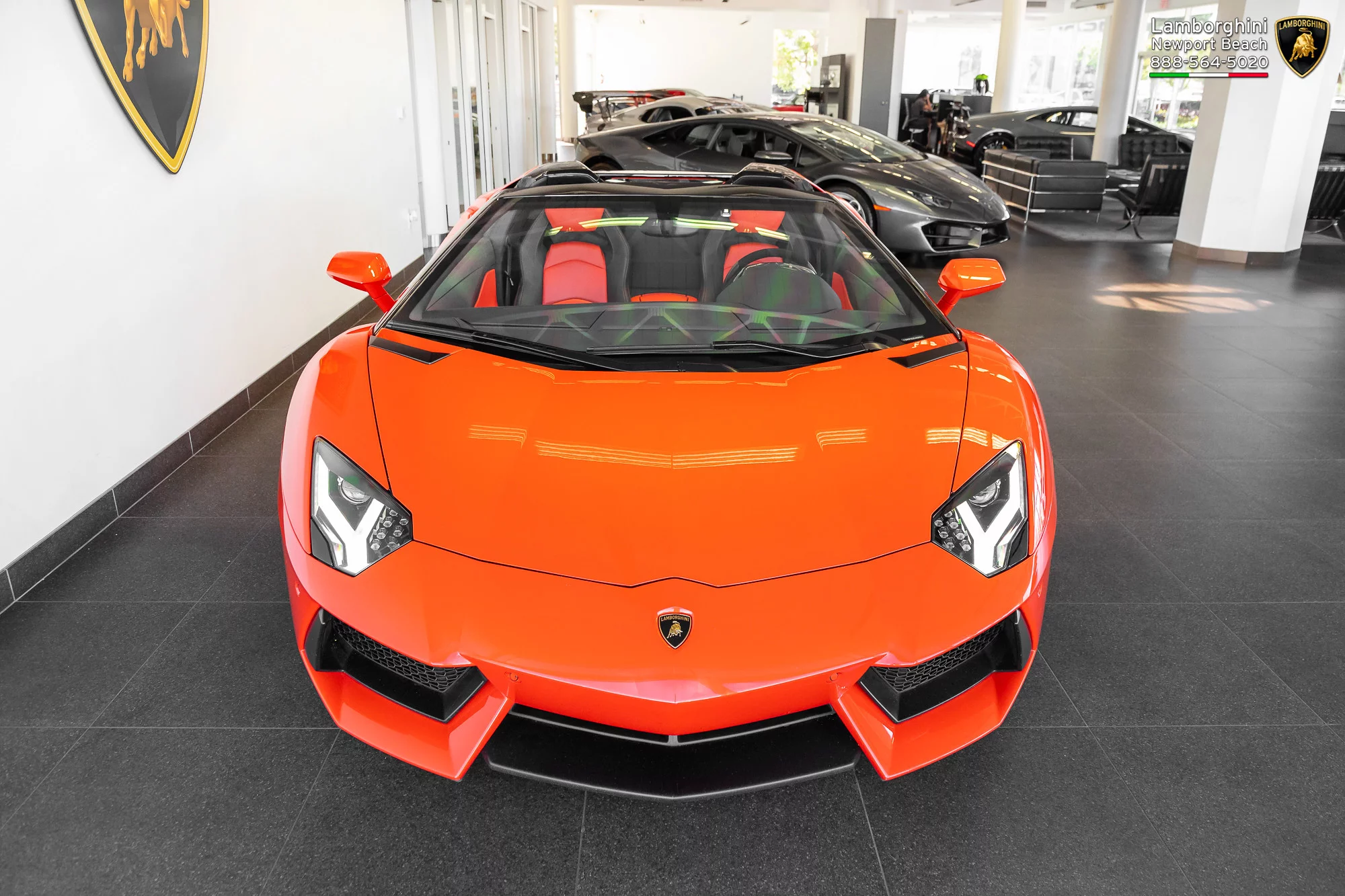 Arancio Argos Lamborghini Aventador