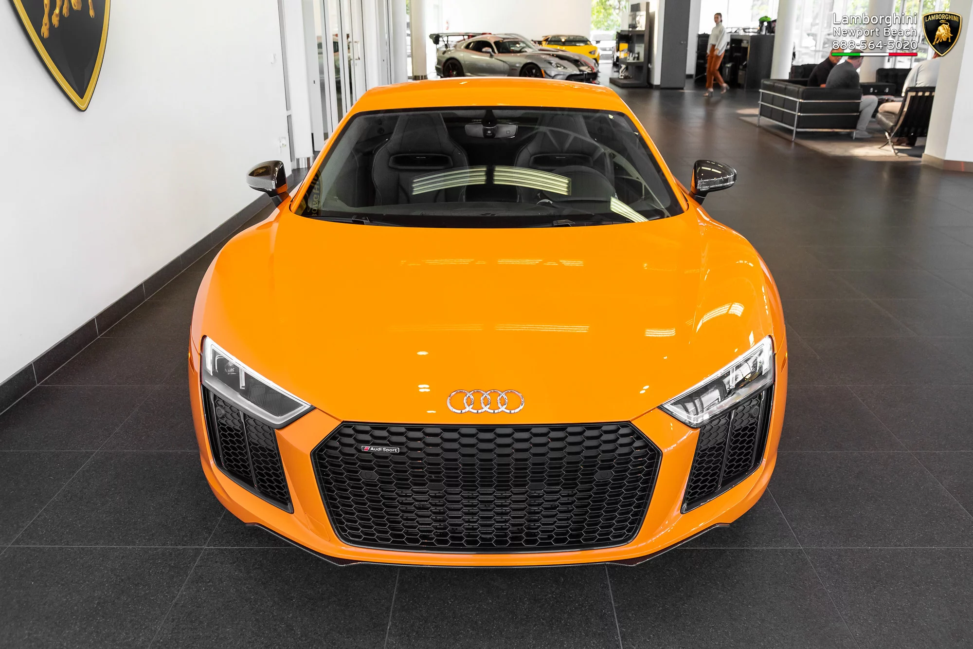 Solar Orange Audi R8
