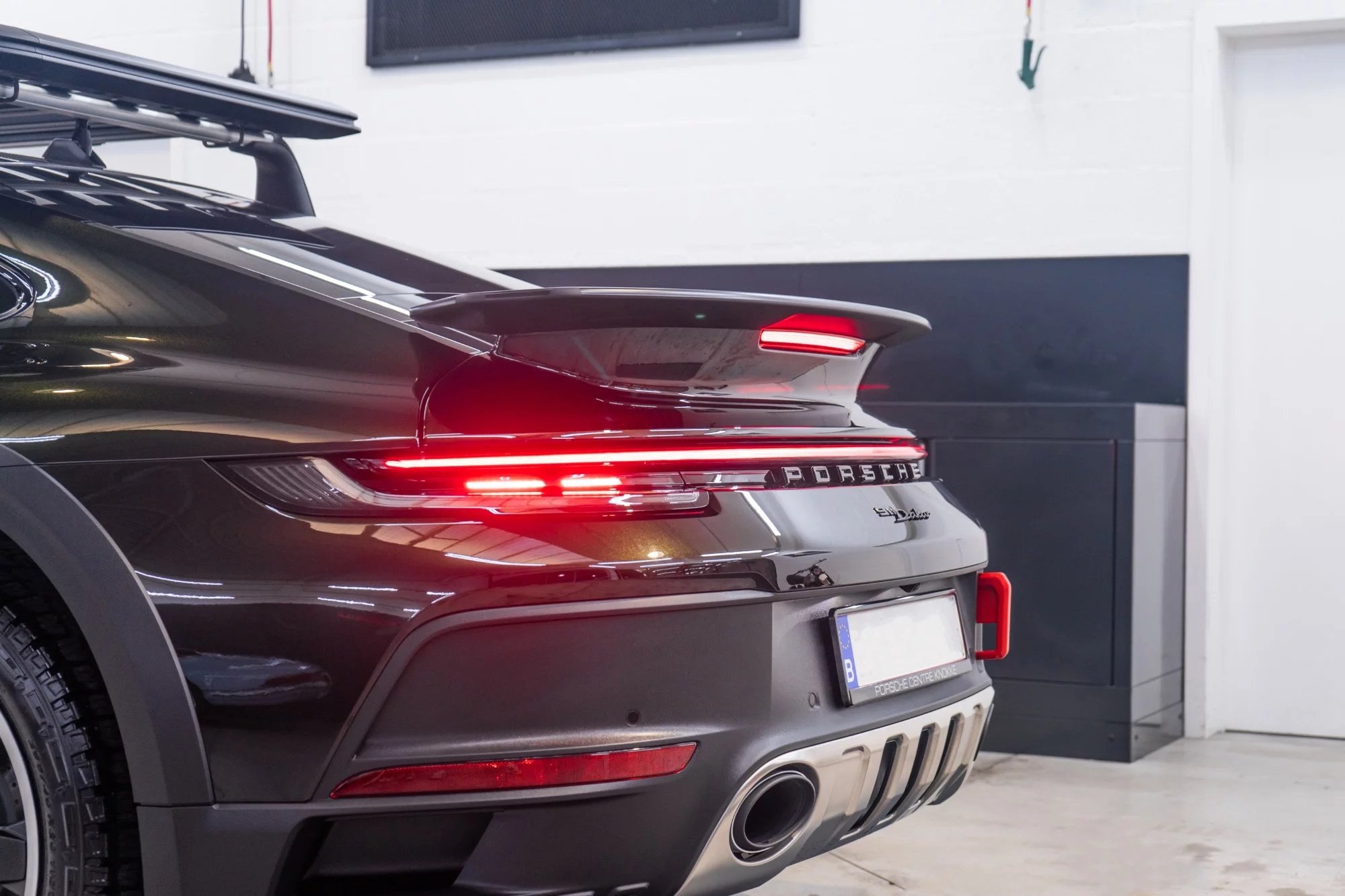 Dark Olive Metallic Porsche 911 Dakar