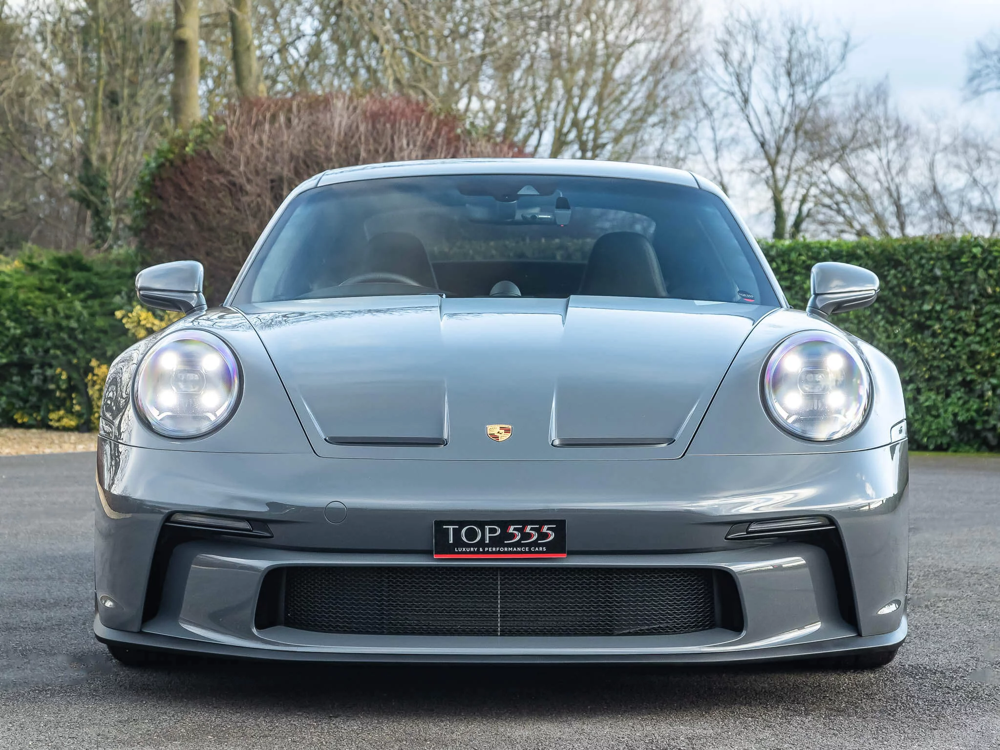 Grigio Telesto Porsche 911 GT3