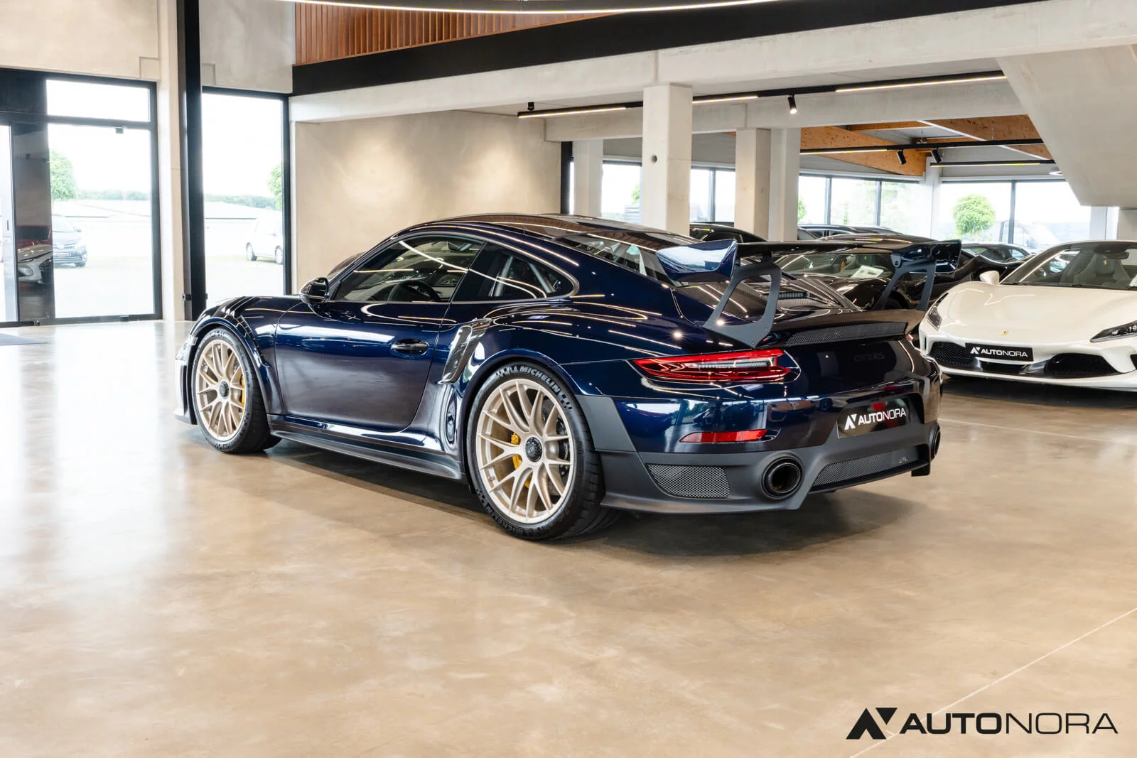 Night Blue Metallic Porsche 911 GT2 RS