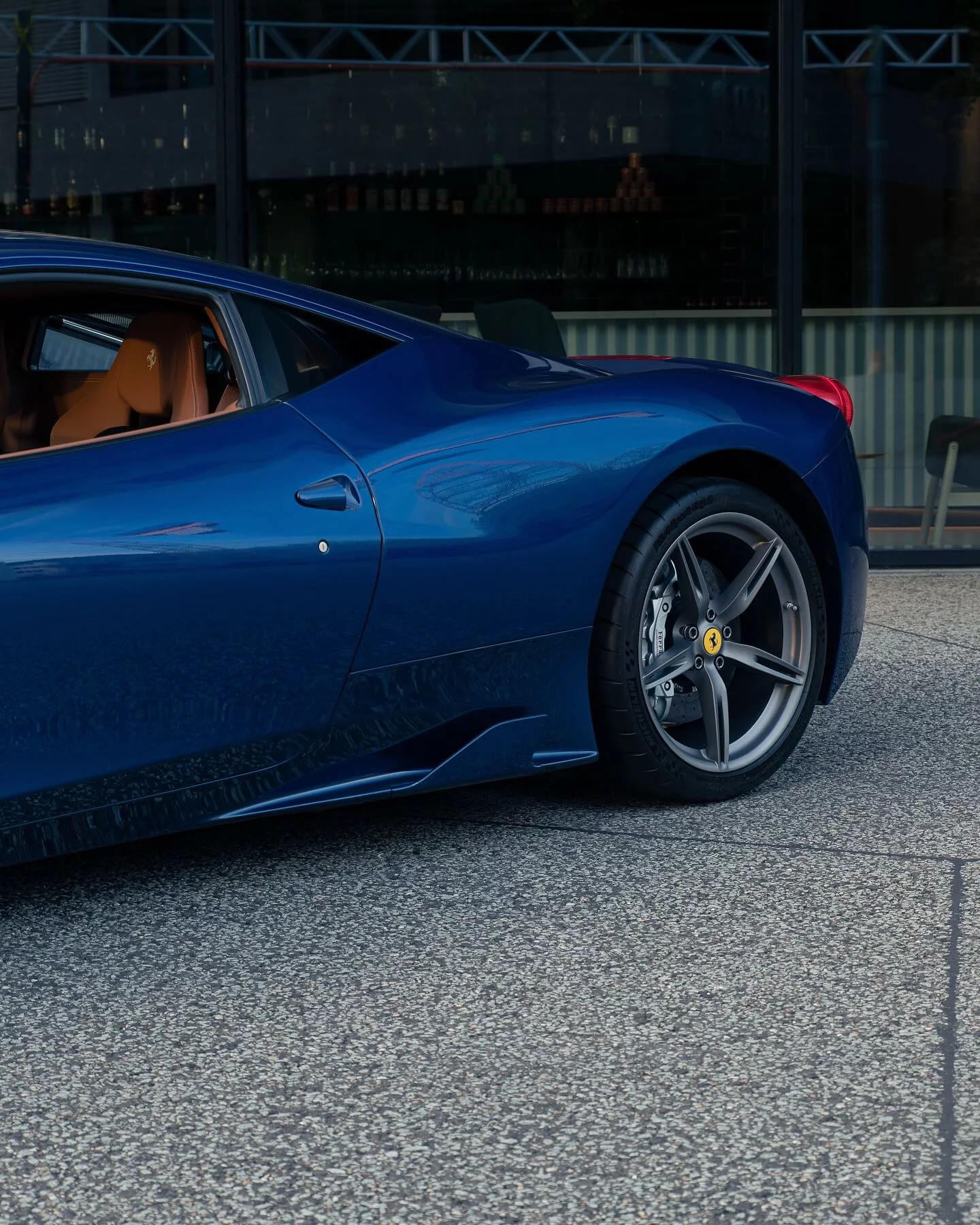 Blu Tour de France Ferrari 458