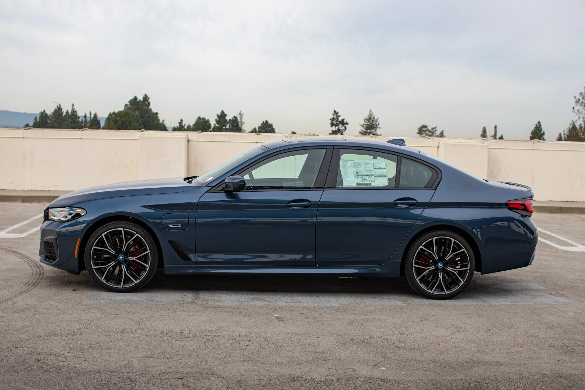 Arctic Race Blue BMW 5 Series