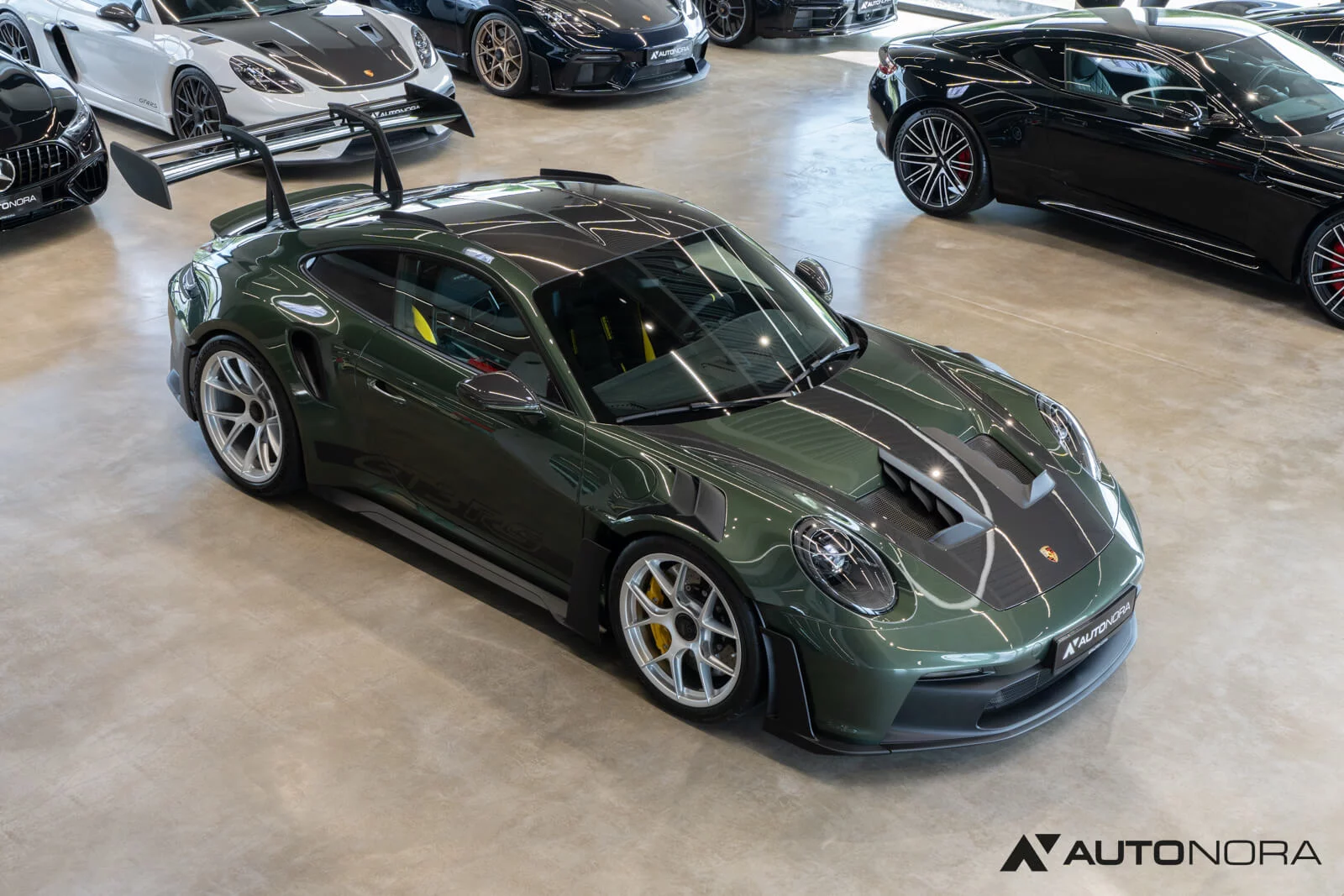 Oak Green Metallic Porsche 911 GT3 RS
