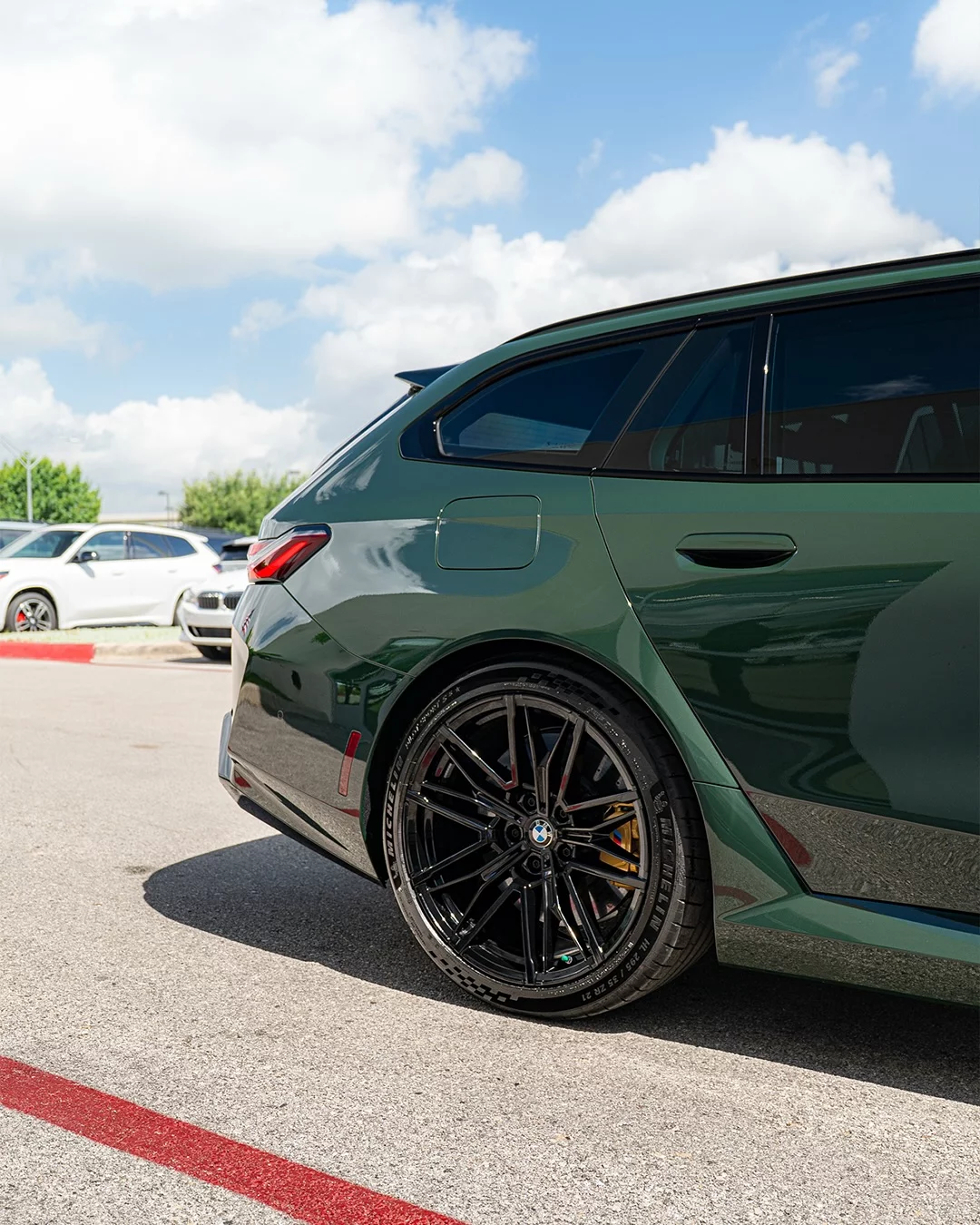 Brewster Green BMW M5