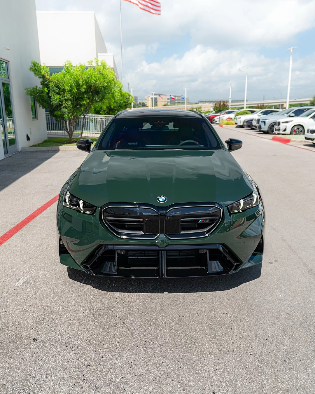 Brewster Green BMW M5