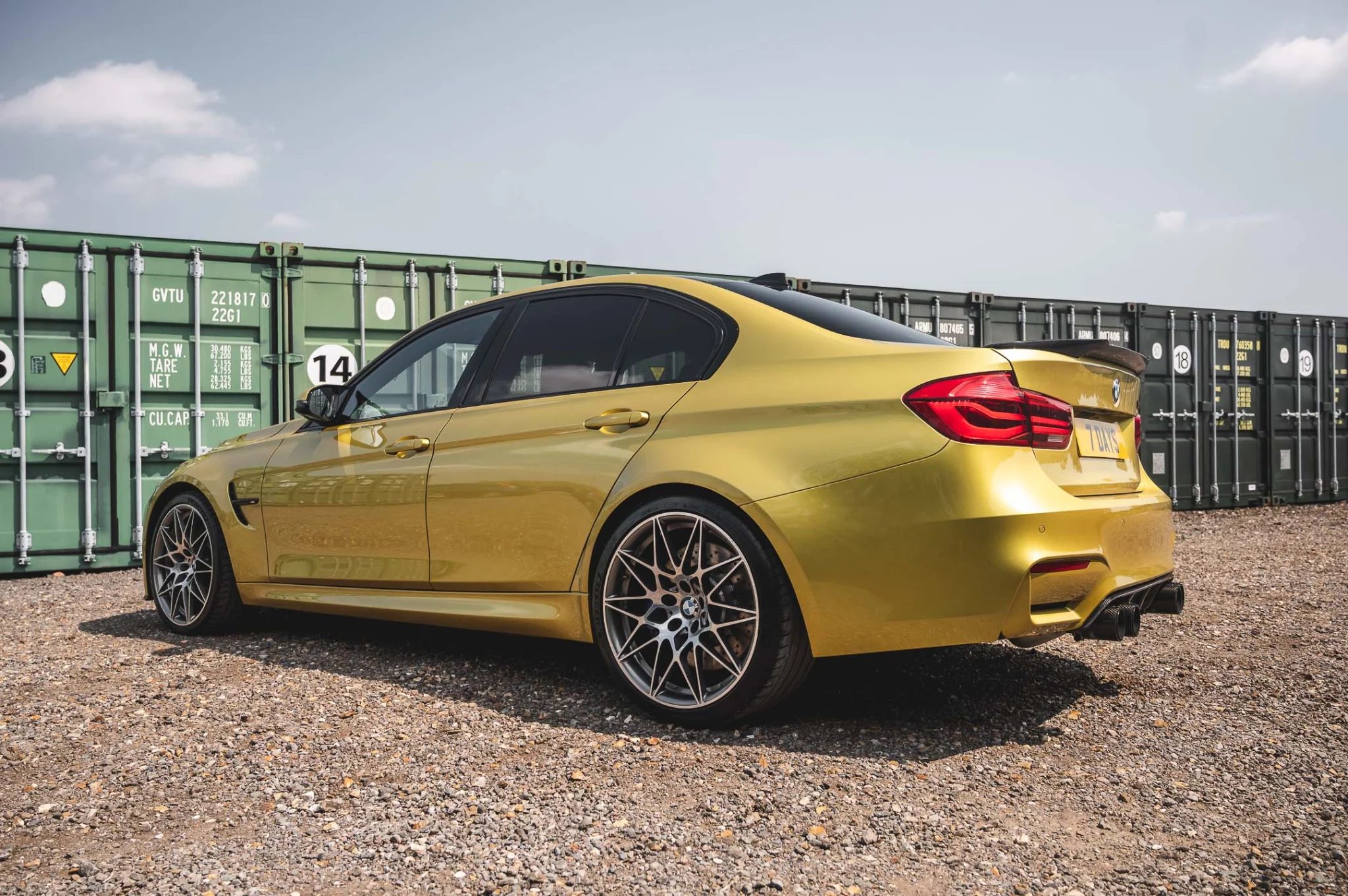 Austin Yellow BMW M3