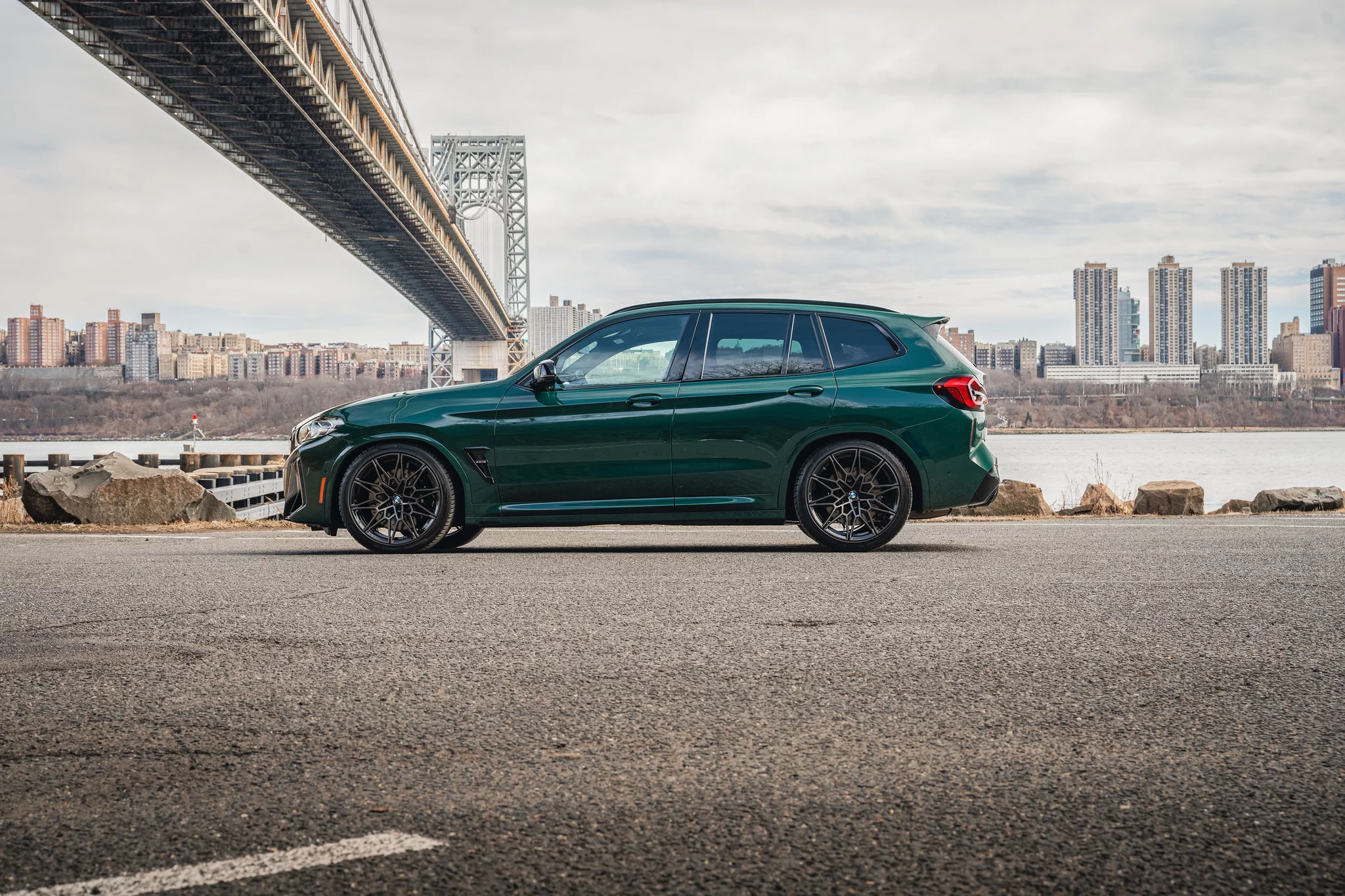 British Racing Green BMW X3