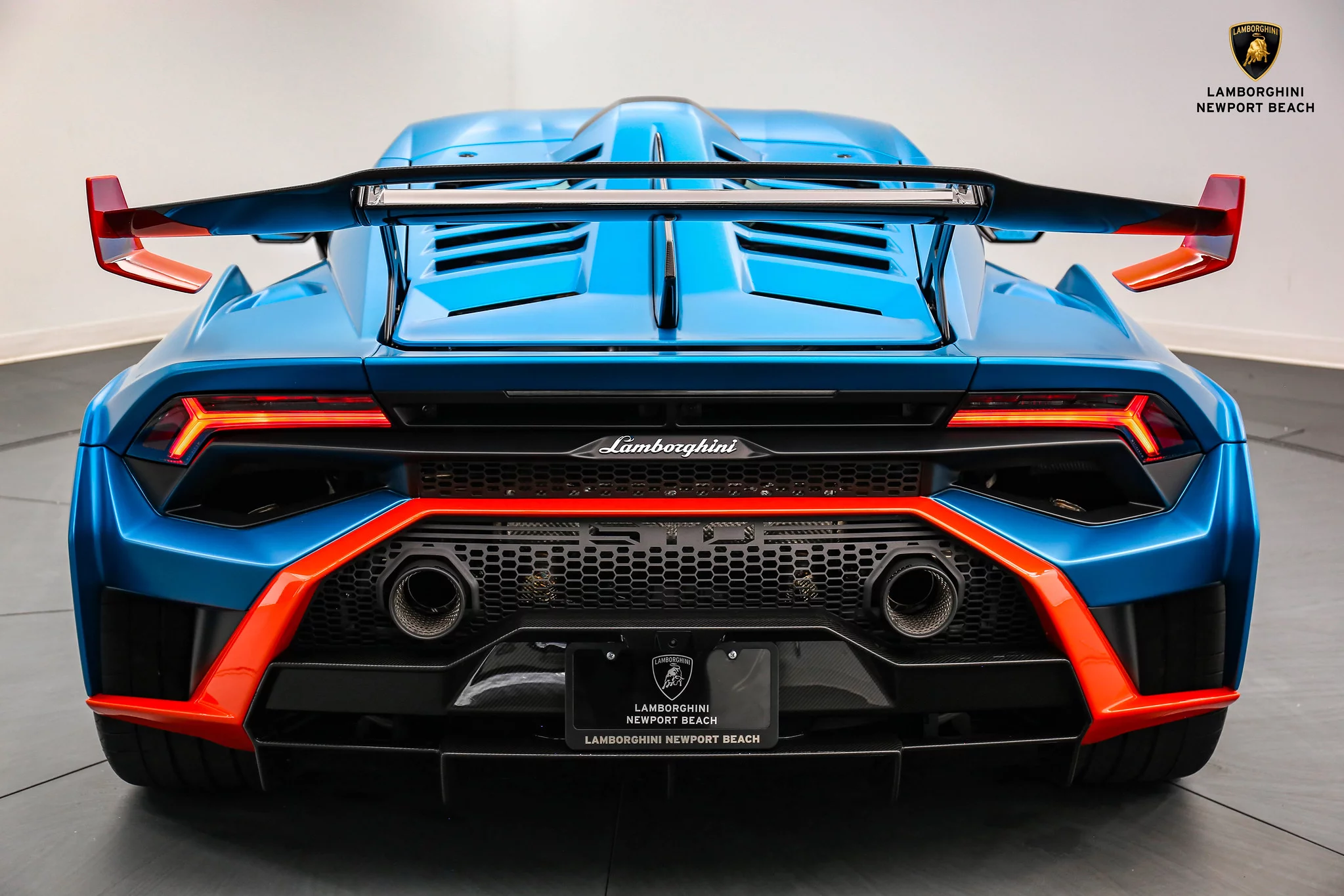 Blu Uranus Matt Lamborghini Huracán
