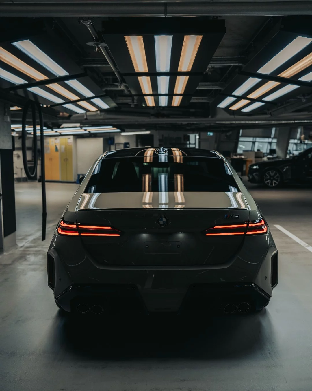 Stone Grey BMW M5