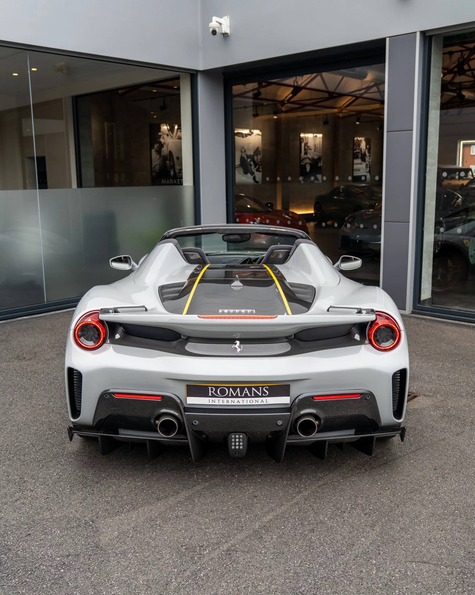 Grigio Squalo Ferrari 488