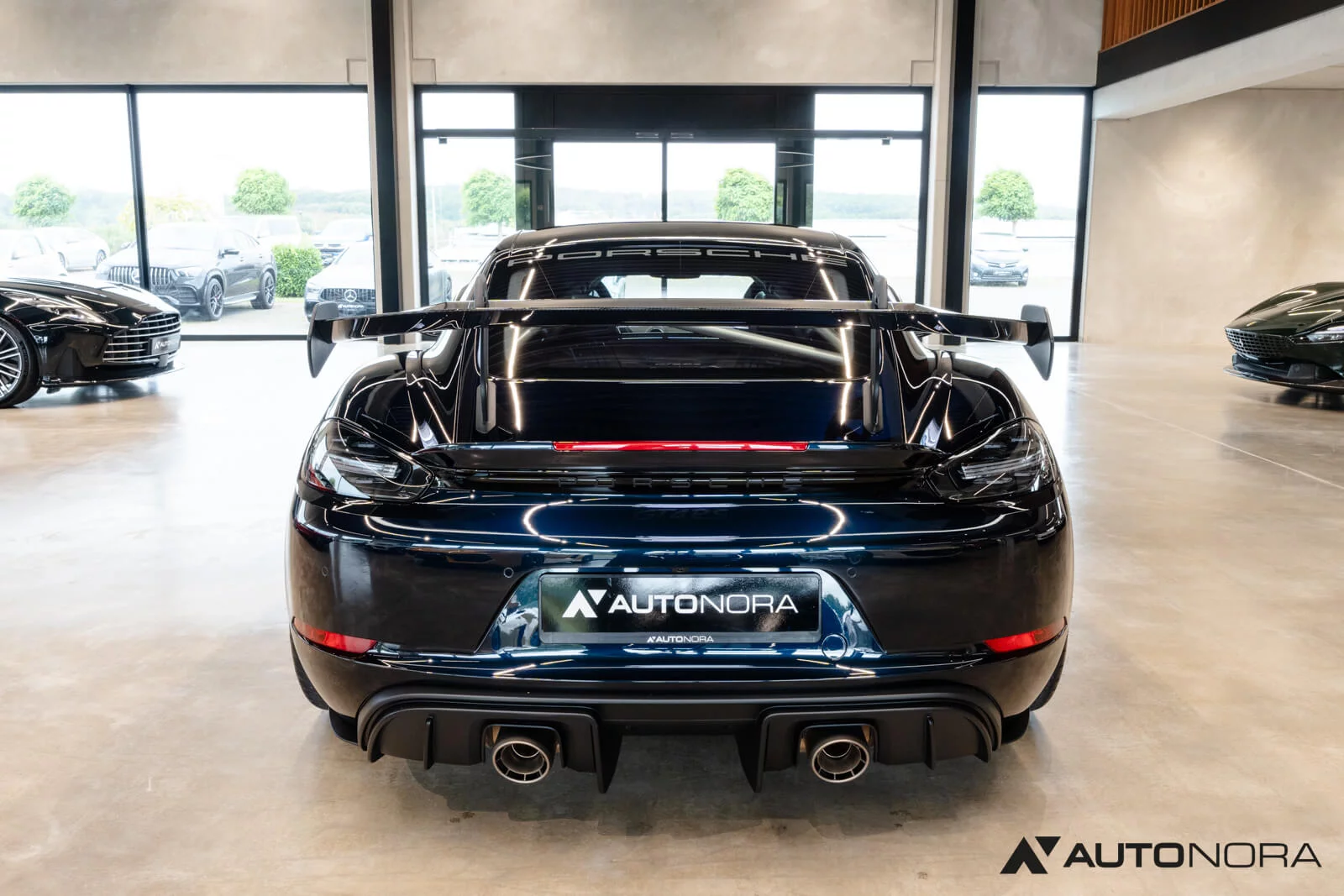 Moonlight Blue Metallic Porsche 718 Cayman GT4 RS