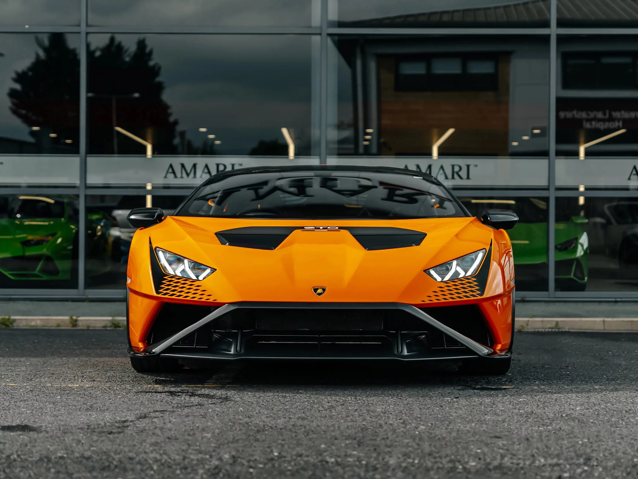Arancio Borealis Lamborghini Huracán