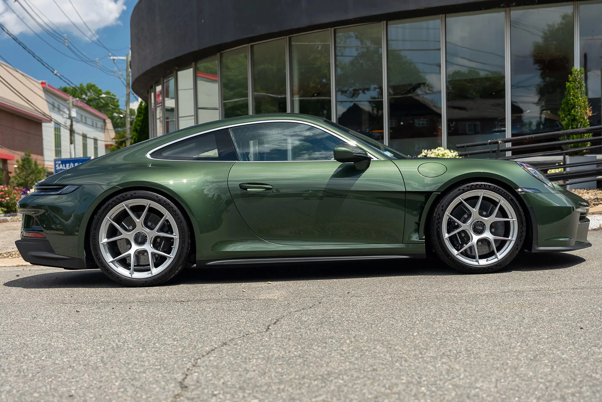 Oak Green Metallic Porsche 911 S/T