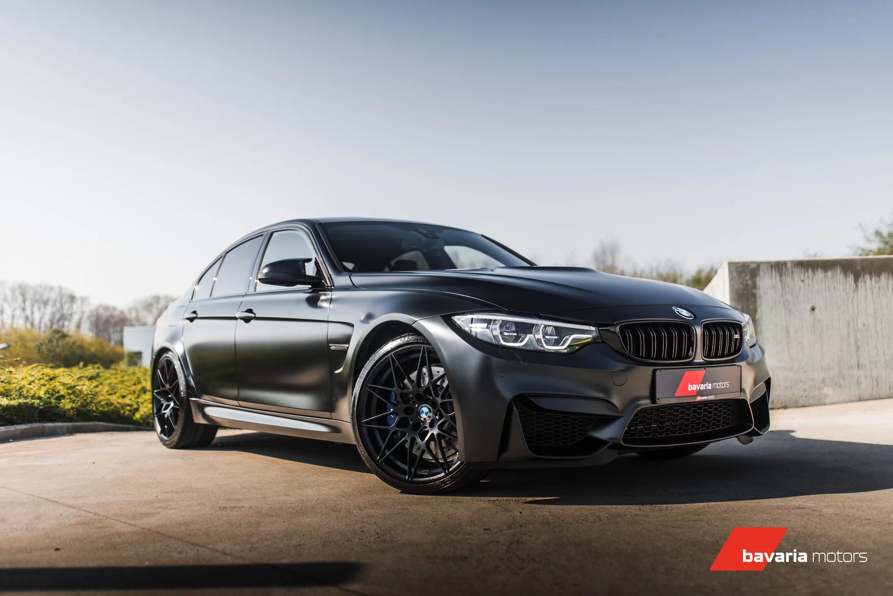 Frozen Black BMW M3