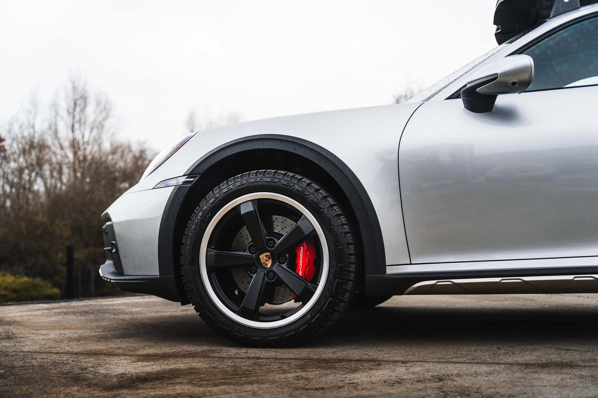 GT Silver Metallic Porsche 911 Dakar