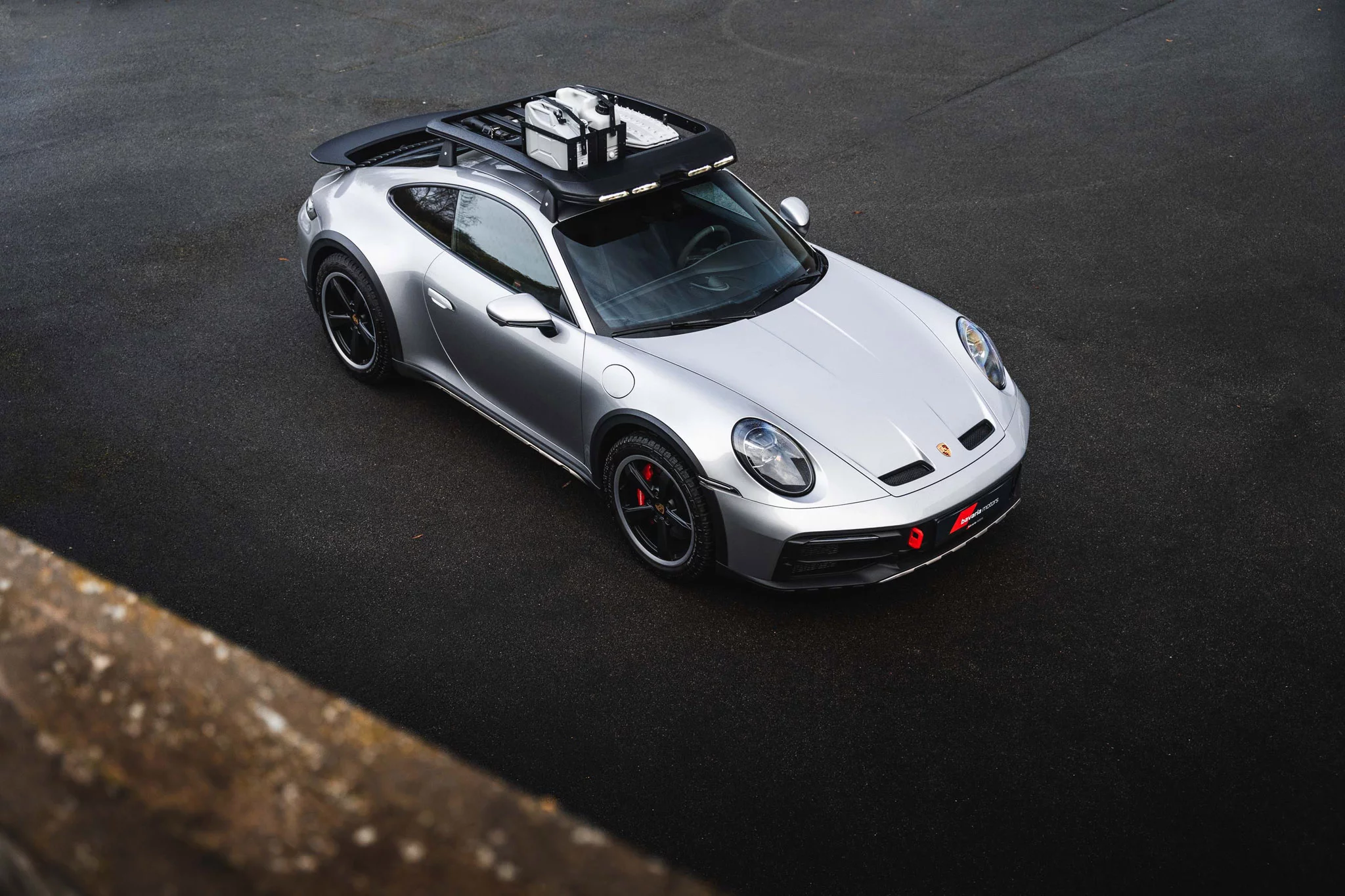 GT Silver Metallic Porsche 911 Dakar
