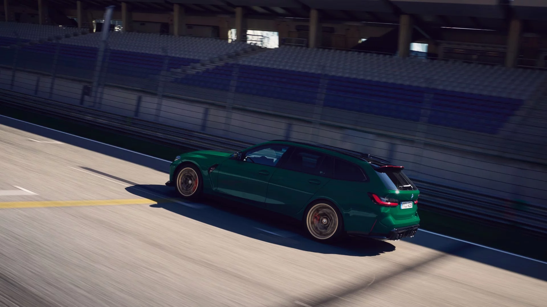 British Racing Green BMW M3