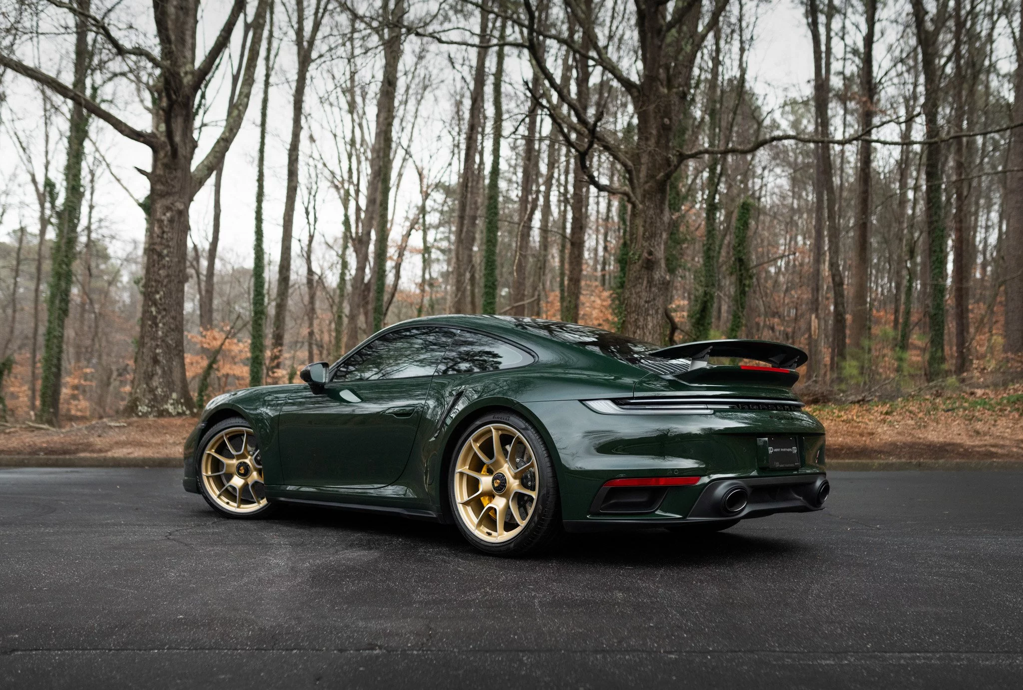 Brewster Green Porsche 911 Turbo