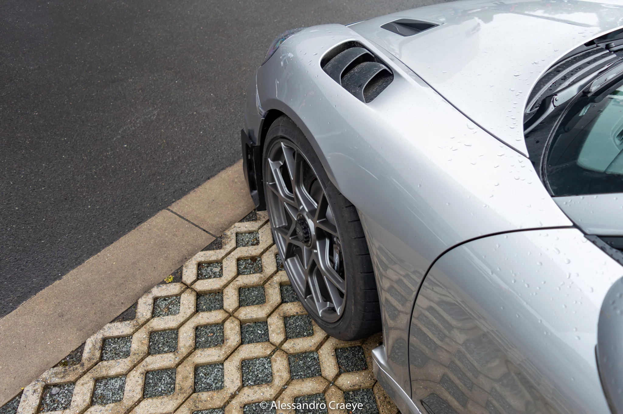 GT Silver Metallic Porsche 718 Cayman GT4 RS