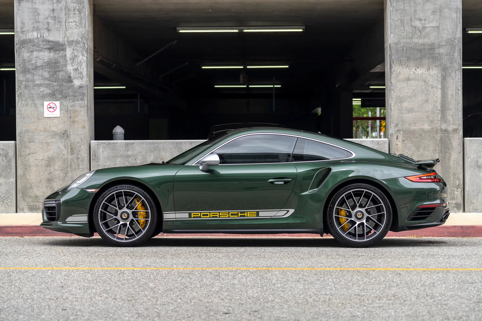 Oak Green Metallic Porsche 911 Turbo