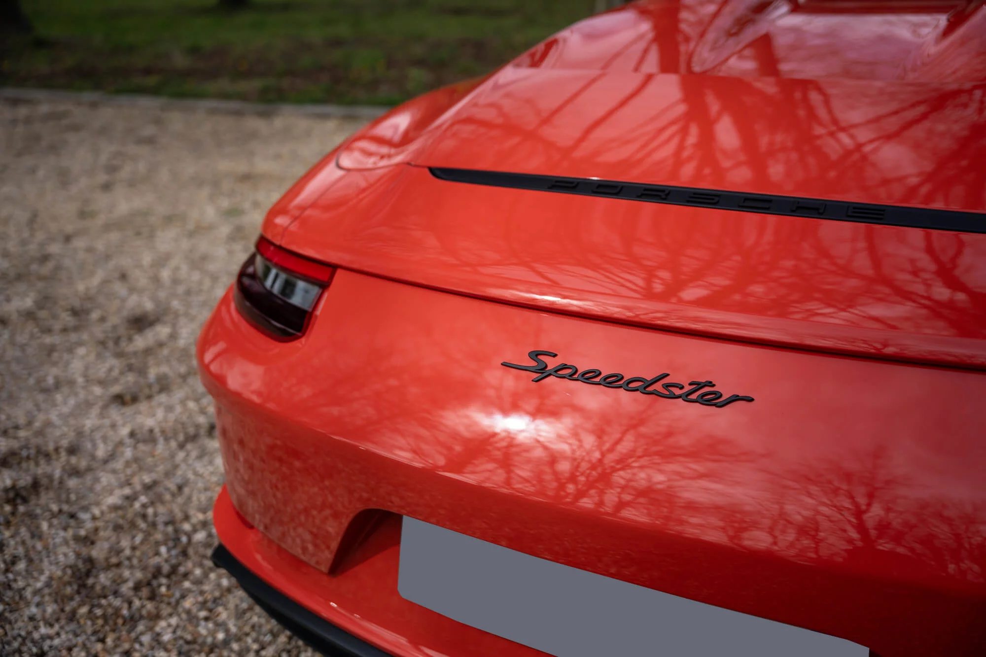 Lava Orange Porsche 911 Speedster