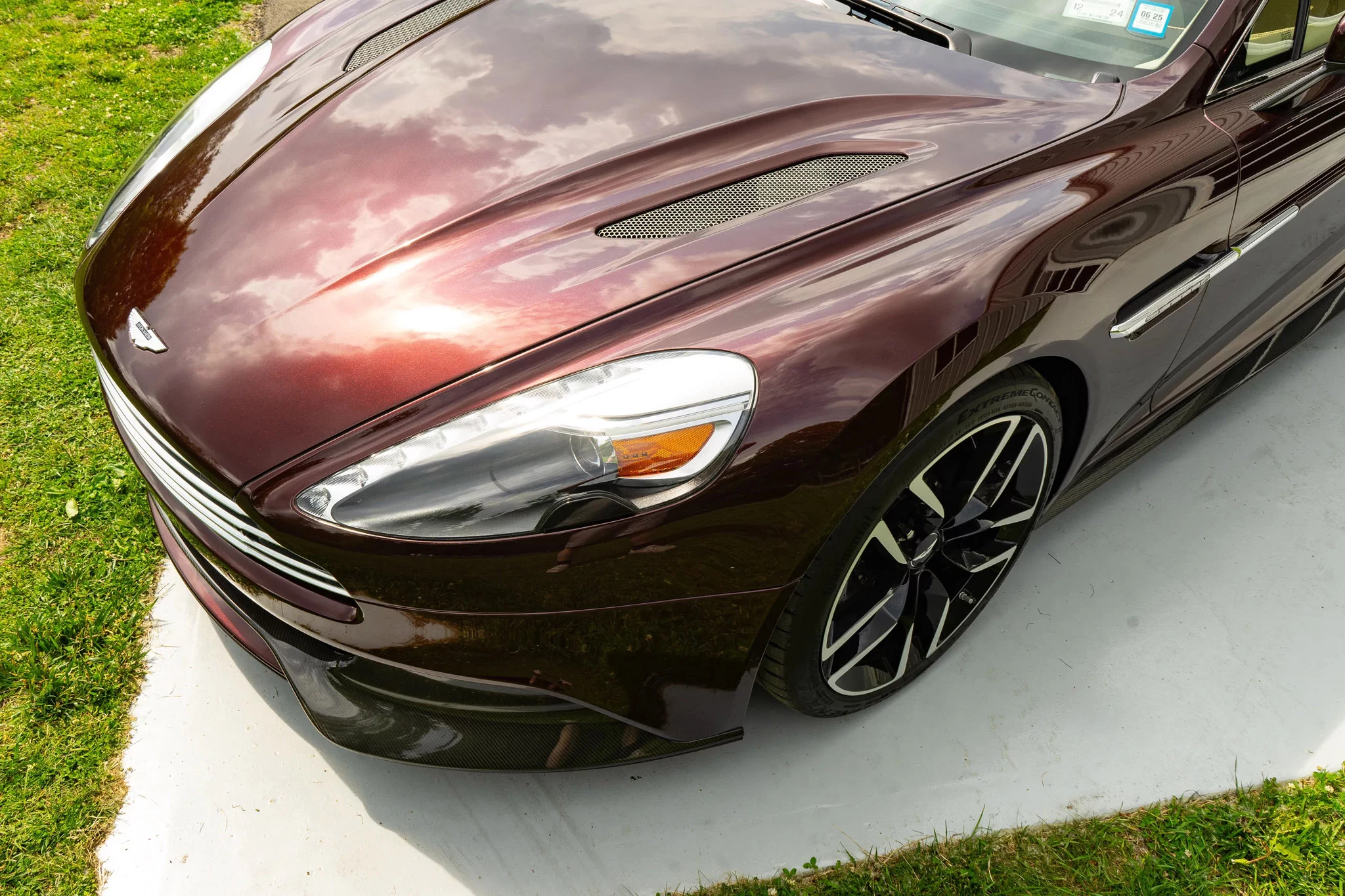Divine Red Aston Martin Vanquish