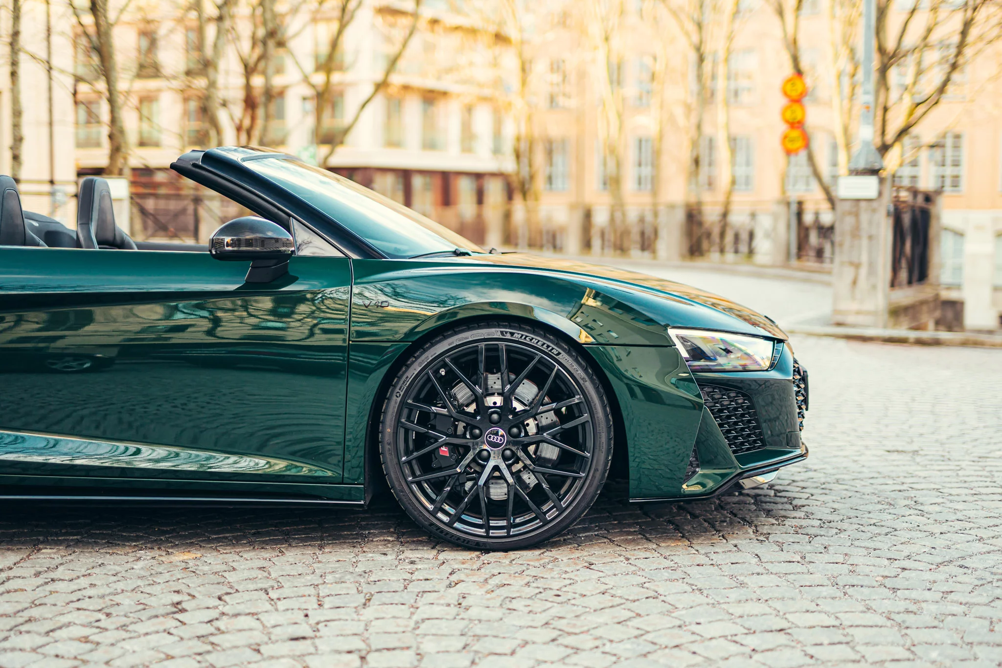 Goodwood Green Audi R8