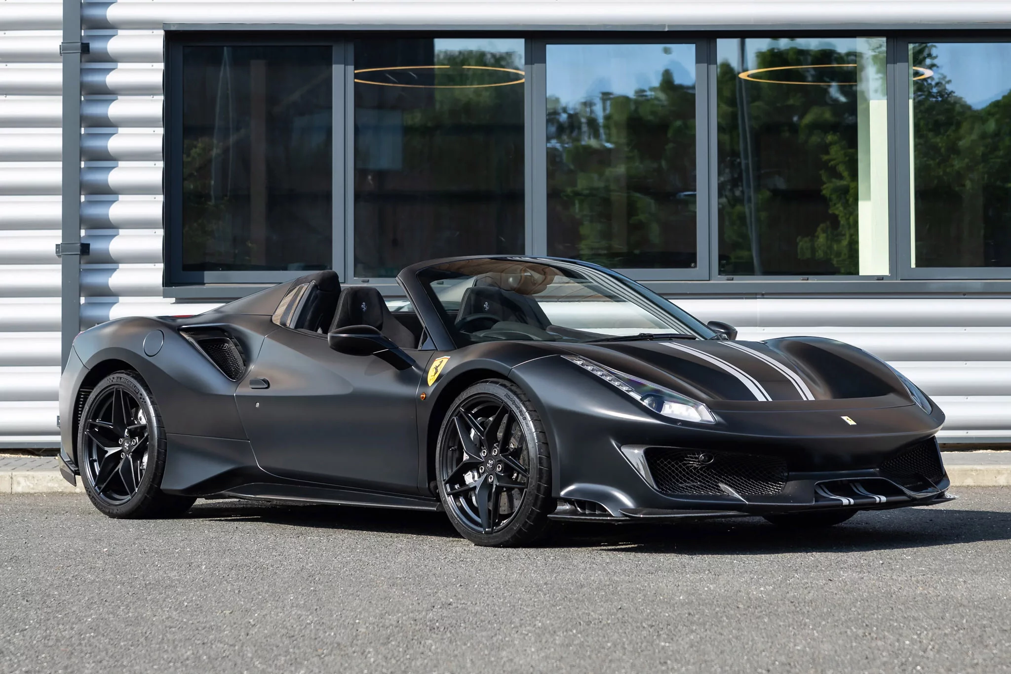 Nero DS Opaco Ferrari 488