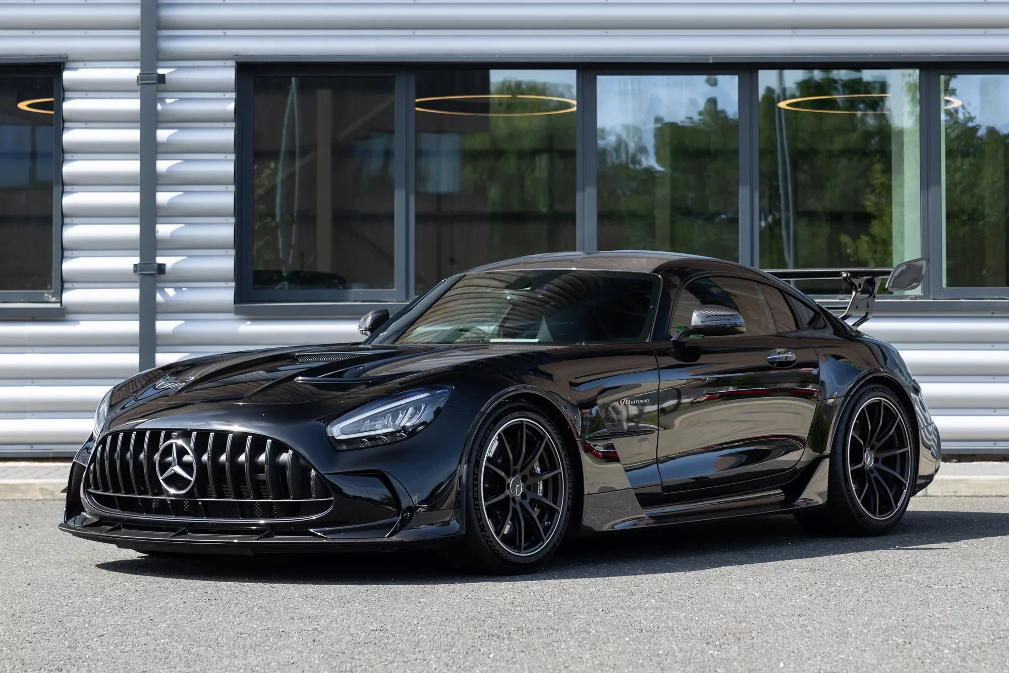 Obsidian Black Mercedes-AMG GT