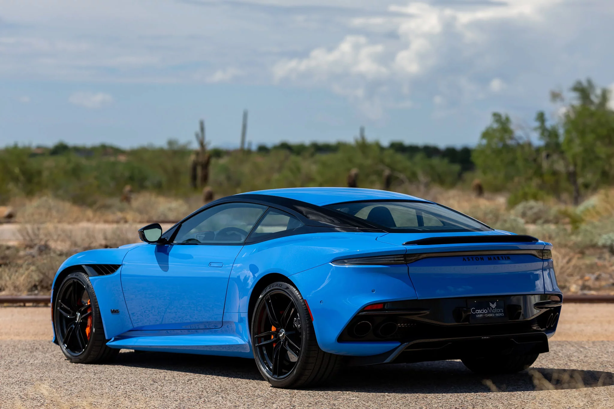 Ceramic Blue Aston Martin DBS