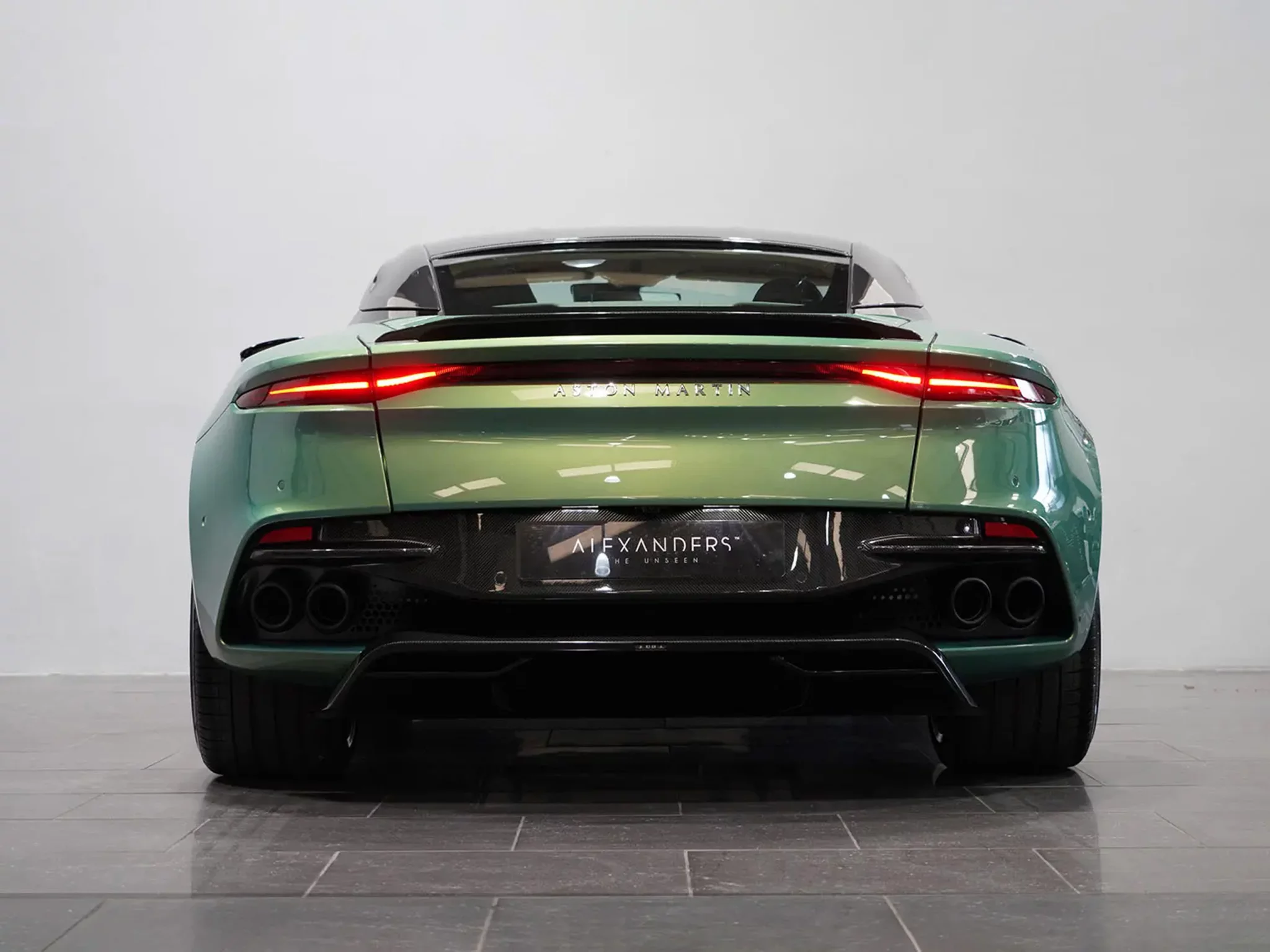 Iridescent Emerald Aston Martin DBS