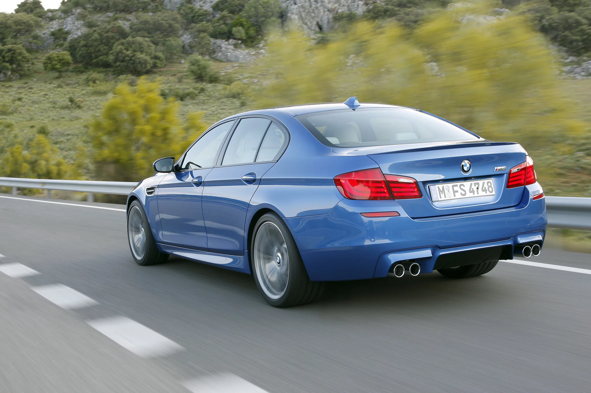 Monte Carlo Blue BMW M5