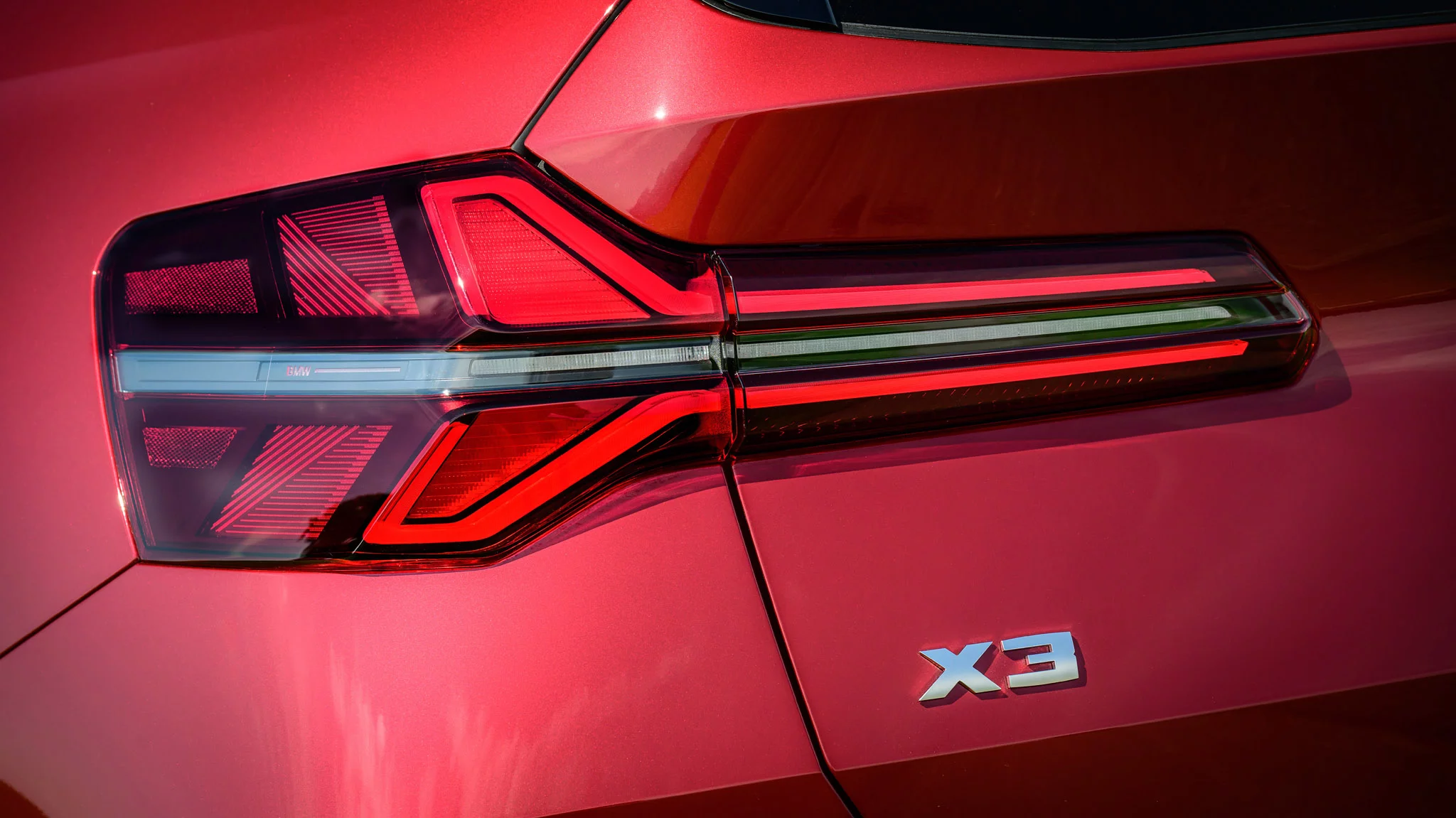 Fire Red BMW X3