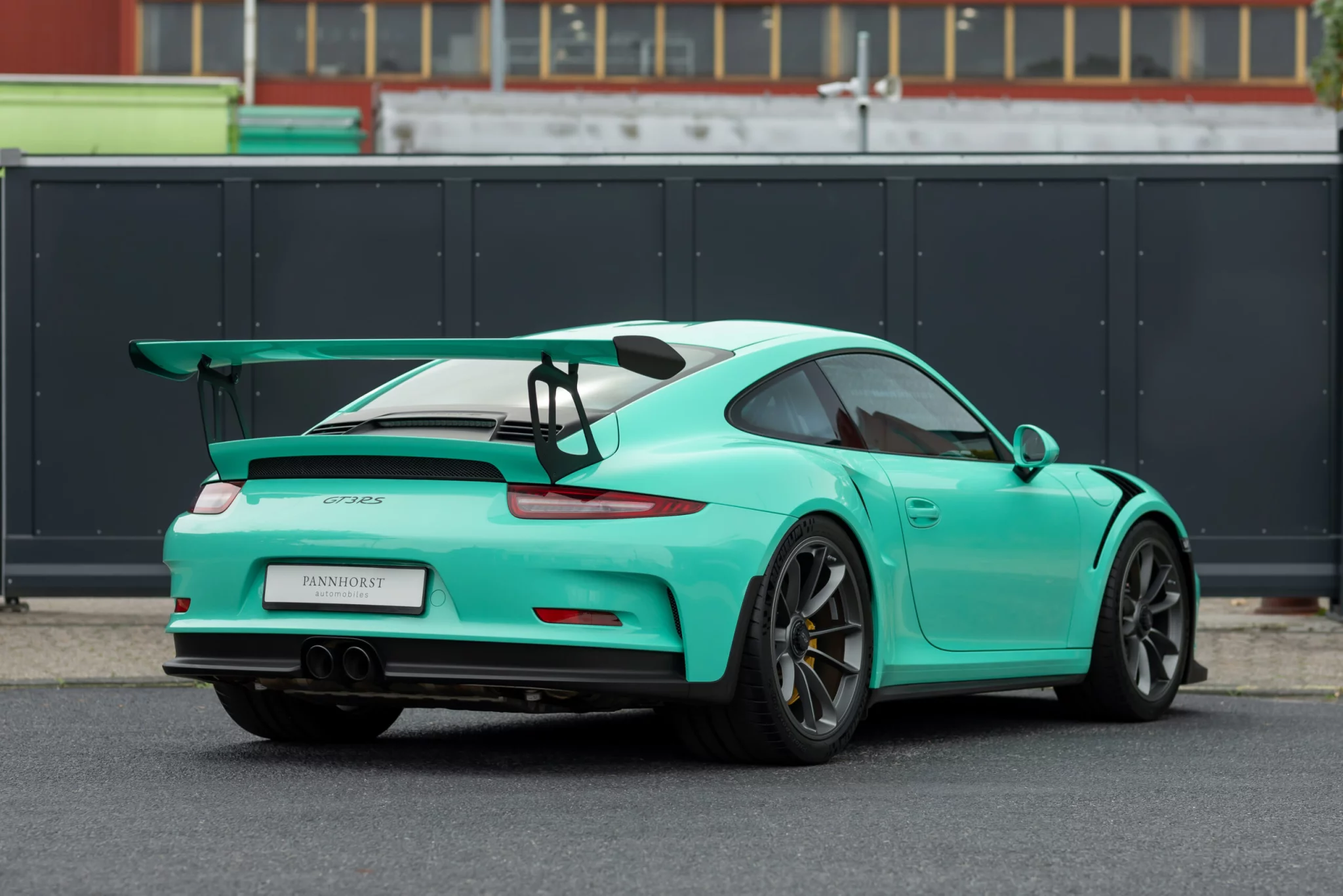 Mint Green Porsche 911 GT3 RS