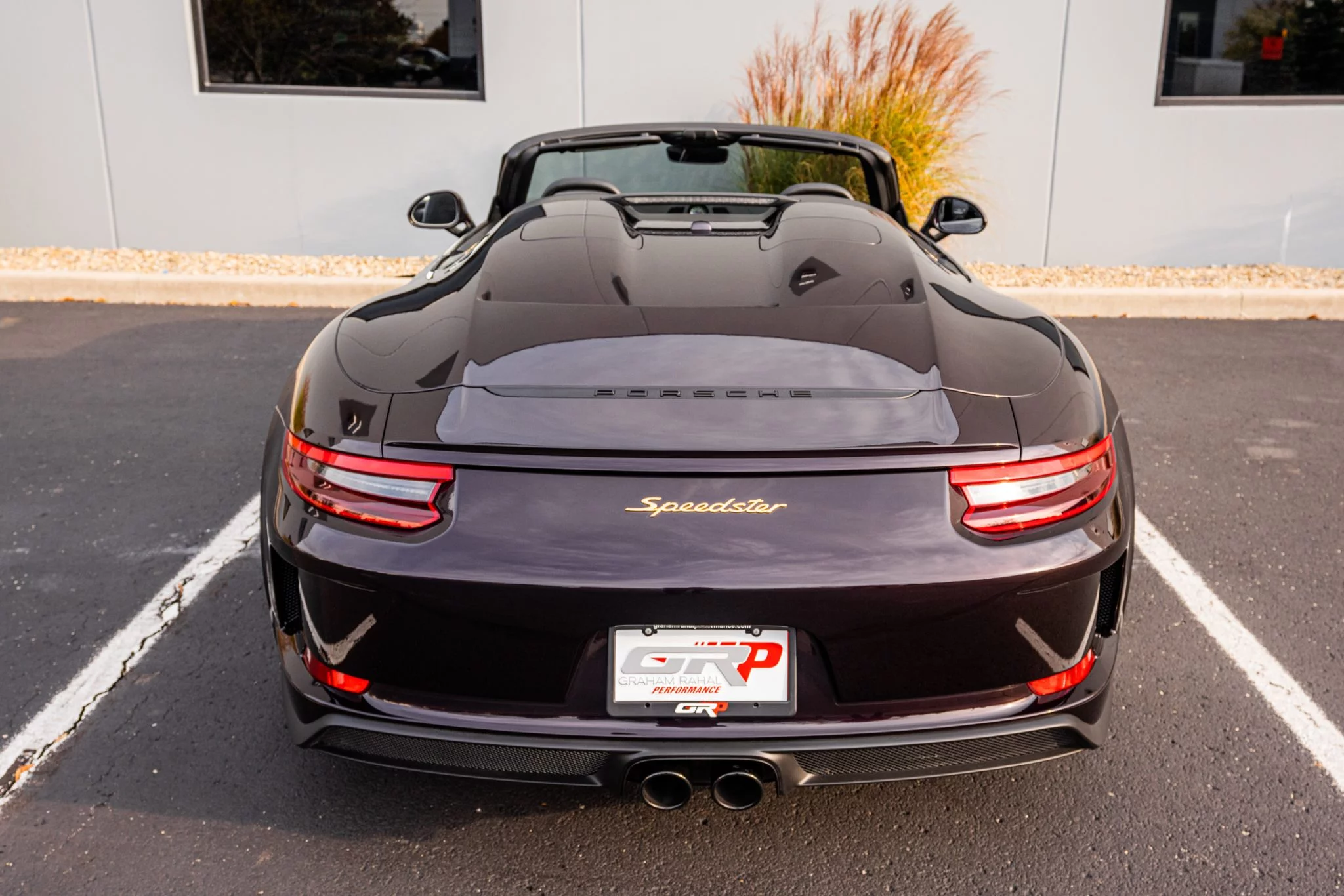 Amethyst Metallic Porsche 911 Speedster