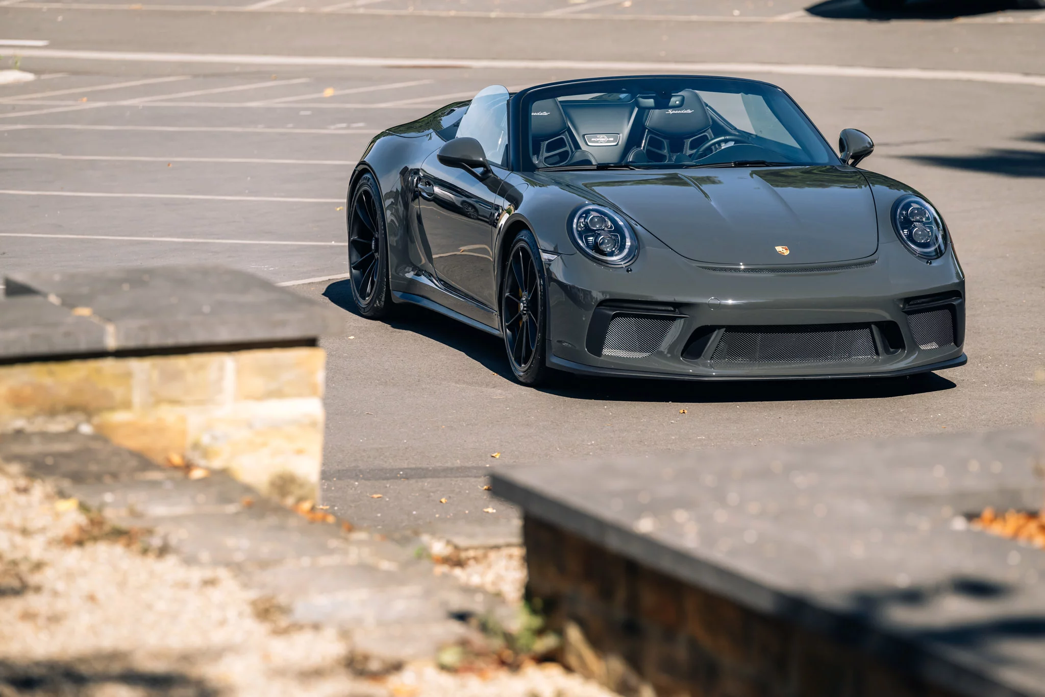 Slate Grey Porsche 911 Speedster