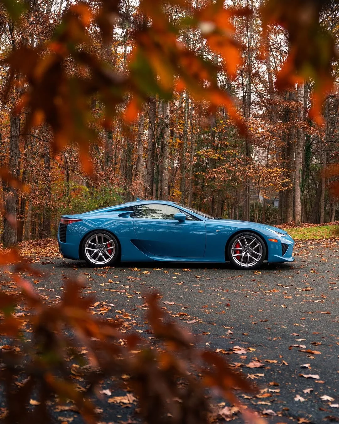 Slate Blue Lexus LFA