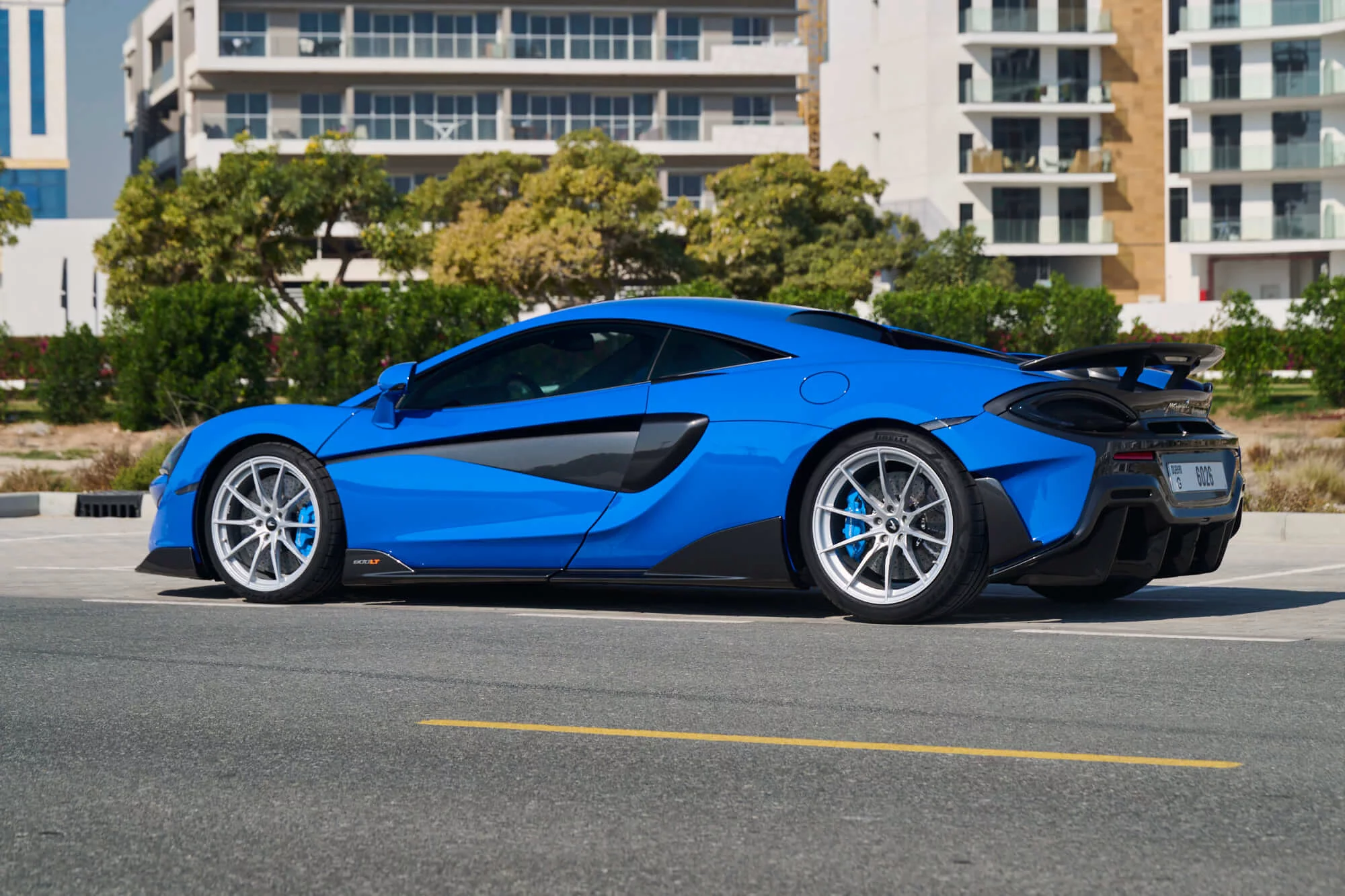Paris Blue McLaren 600LT